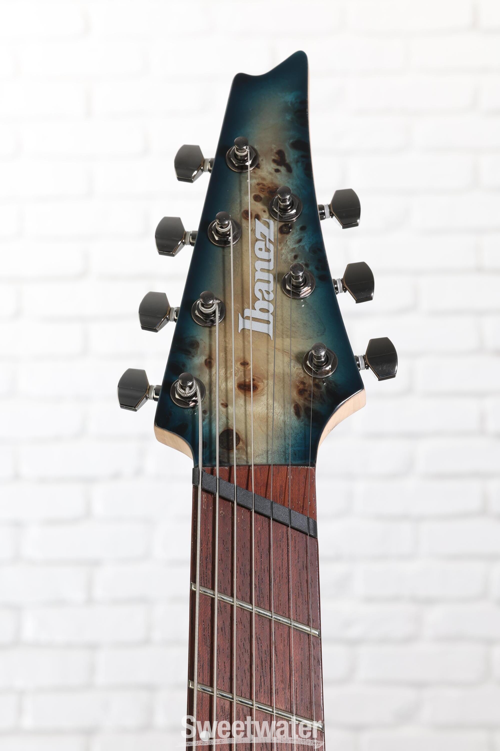 Ibanez RGMS7 7-string Electric Guitar - Cosmic Blue Starburst