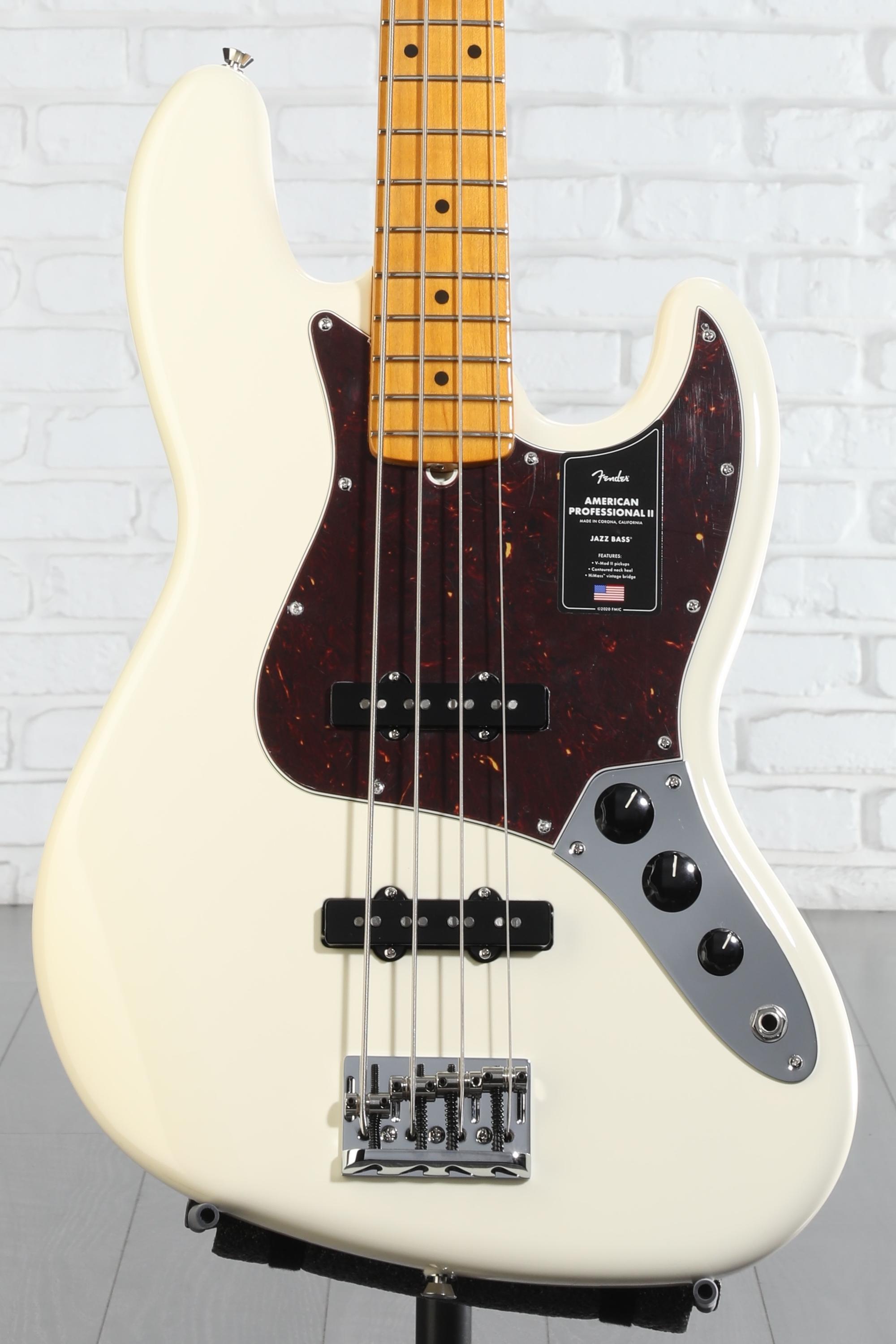 Fender American Professional II Jazz Bass - Olympic White with