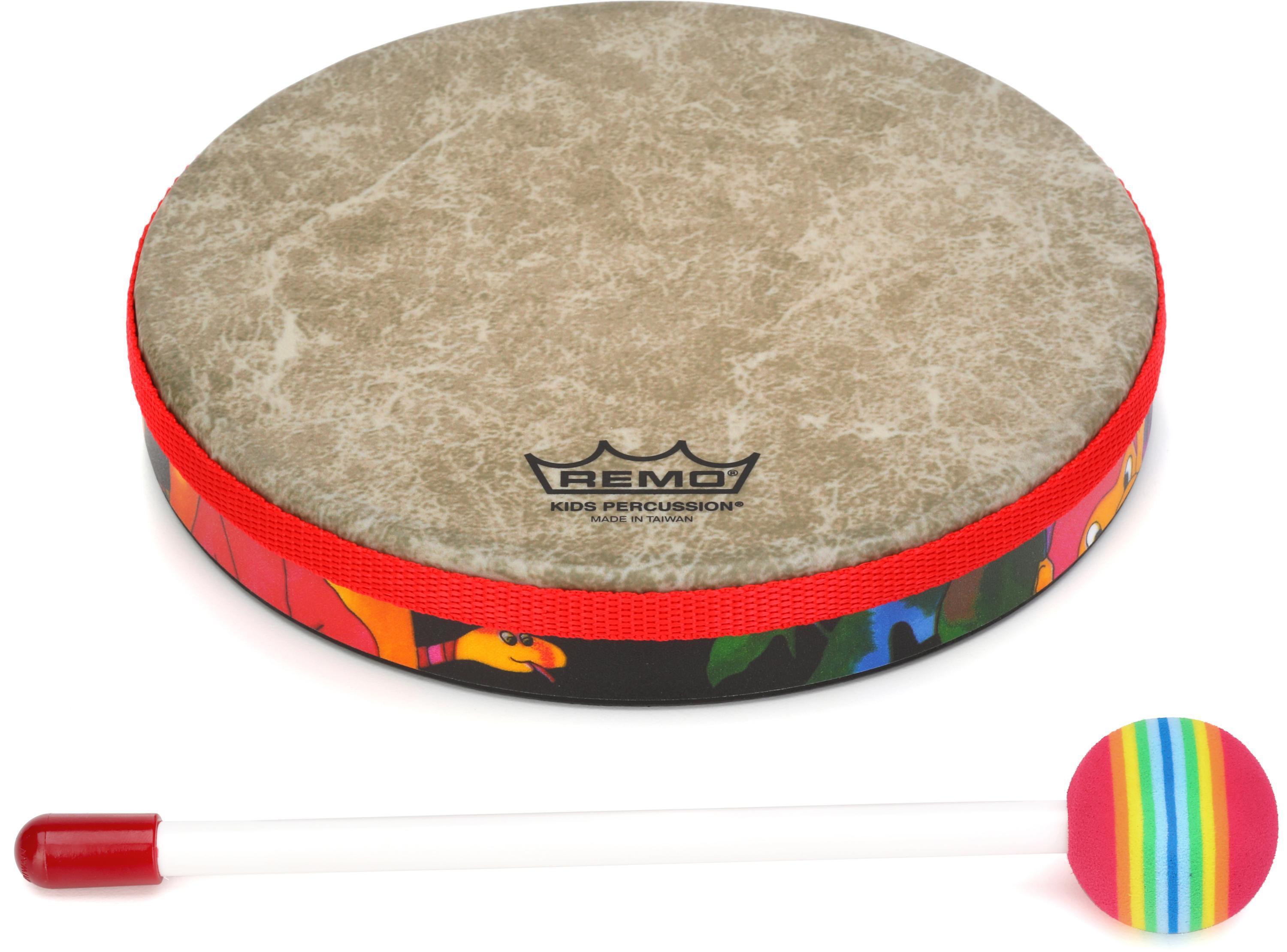 Tambor com estrutura de percussão Remo Kids - 1Tambor com estrutura de percussão Remo Kids - 1  