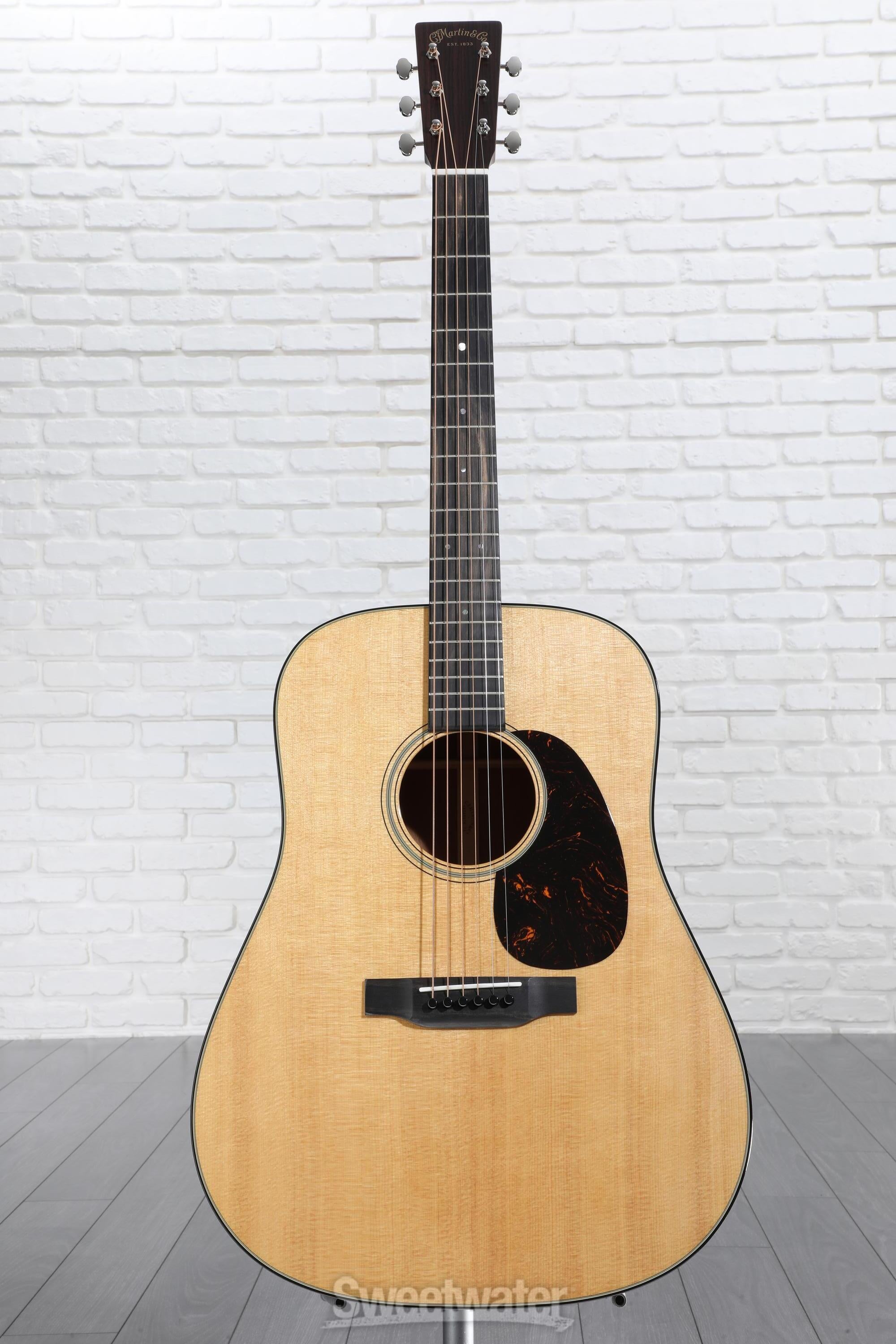 Martin D 18 Acoustic Guitar Natural Reviews Sweetwater