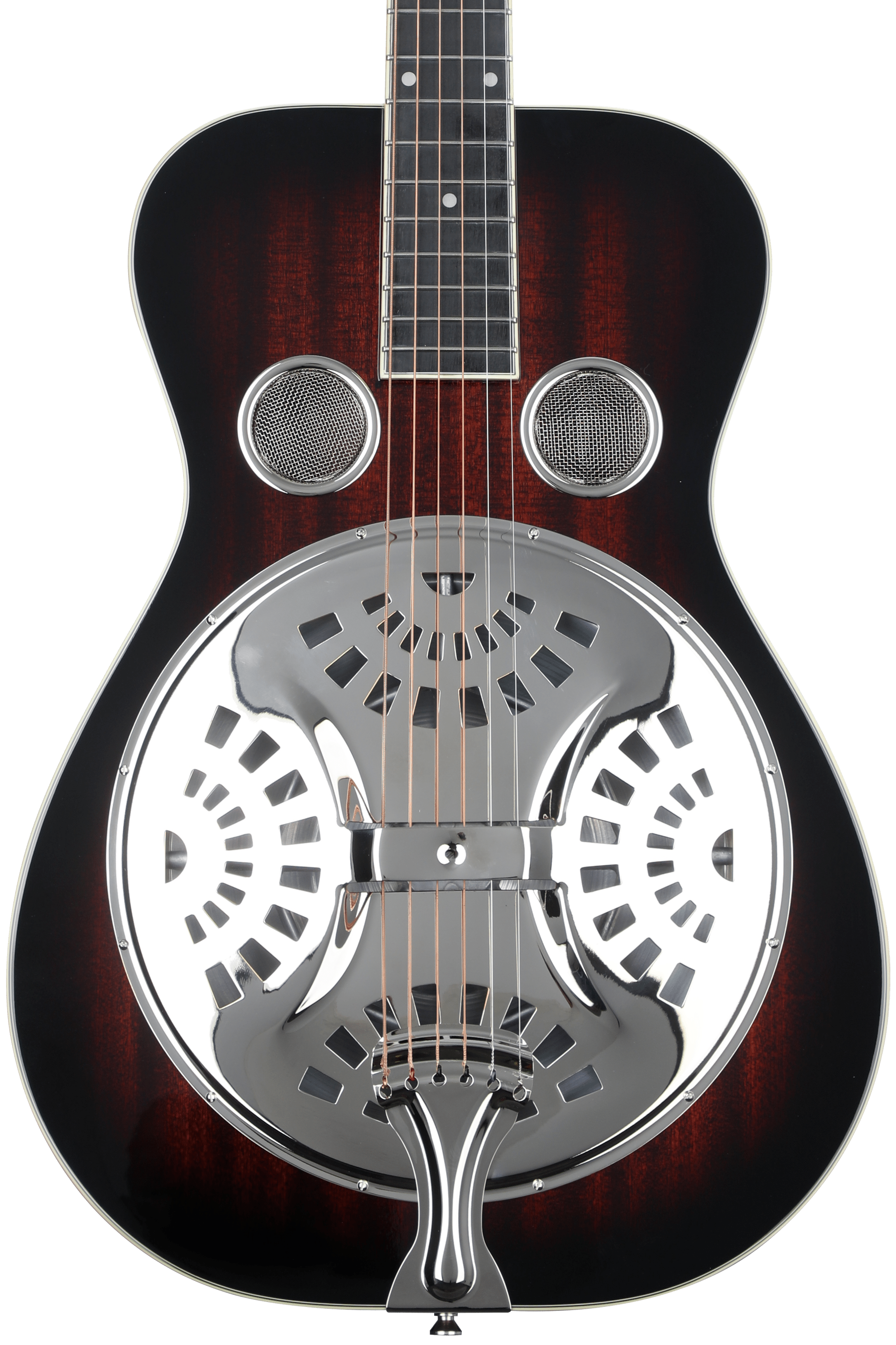 Recording King Professional Roundneck Resonator Guitar - Vintage