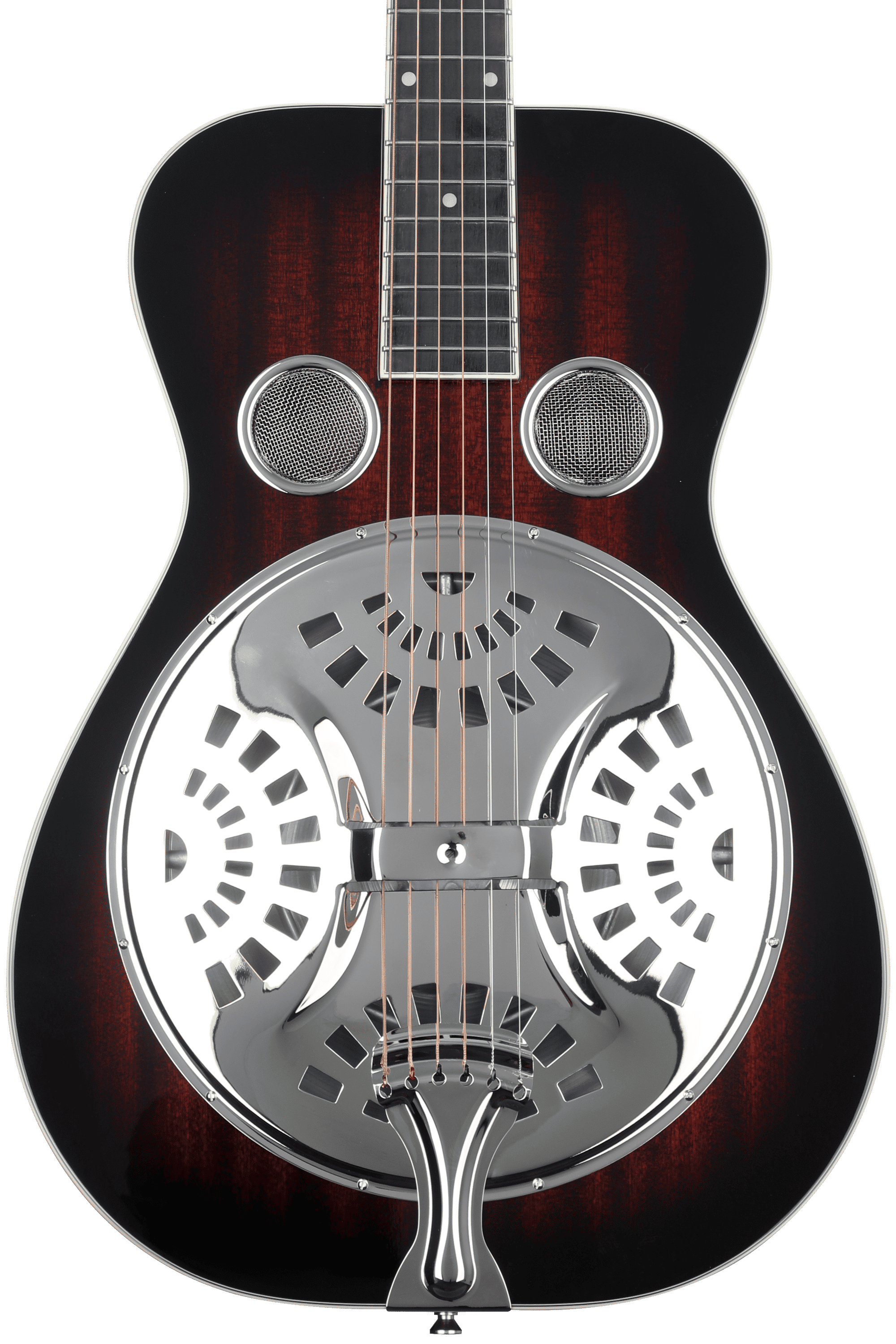 Recording King Professional Roundneck Resonator Guitar Vintage