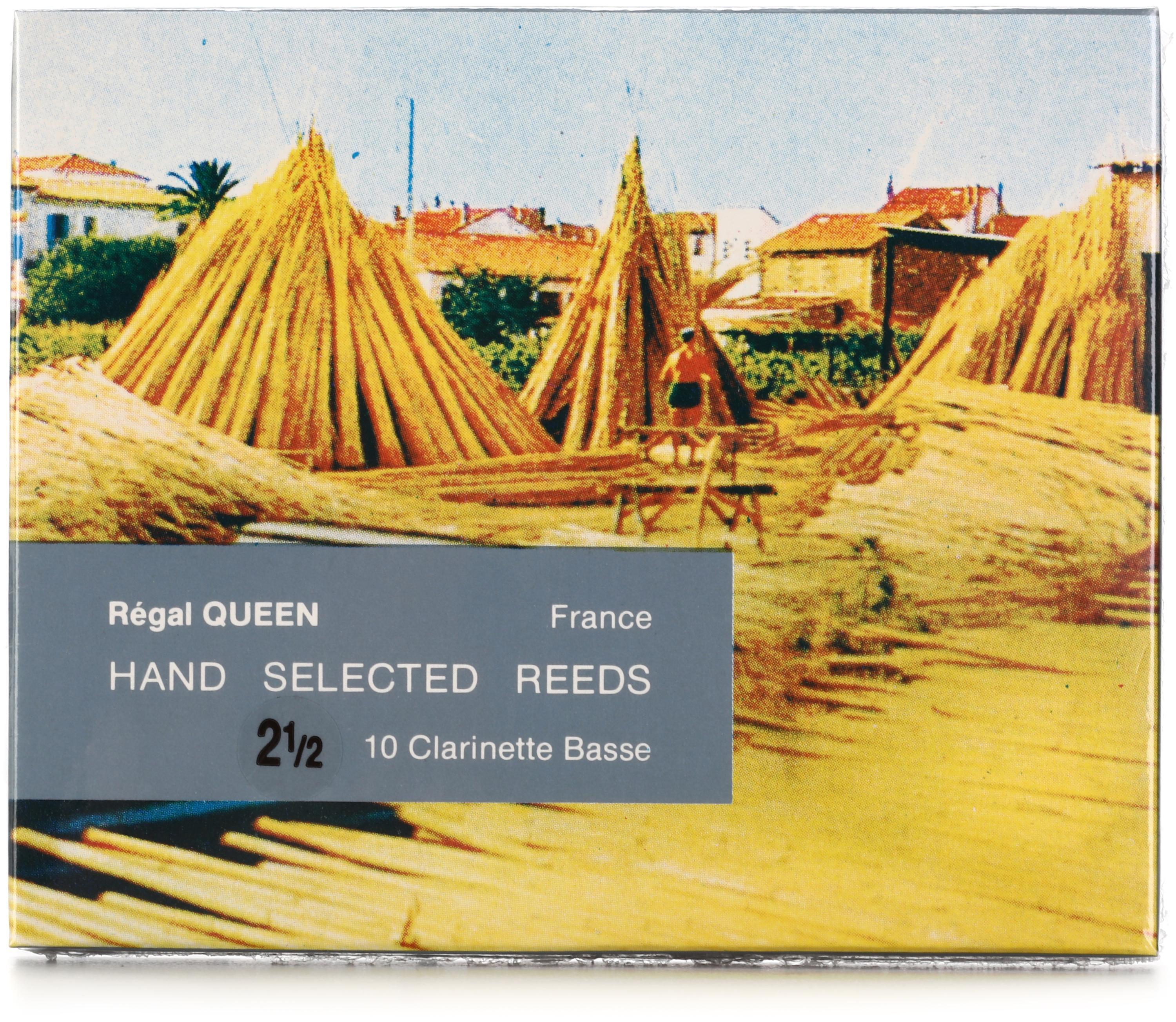 Rigotti Queen Bass Clarinet Reeds - 2.5 (10-pack) | Sweetwater