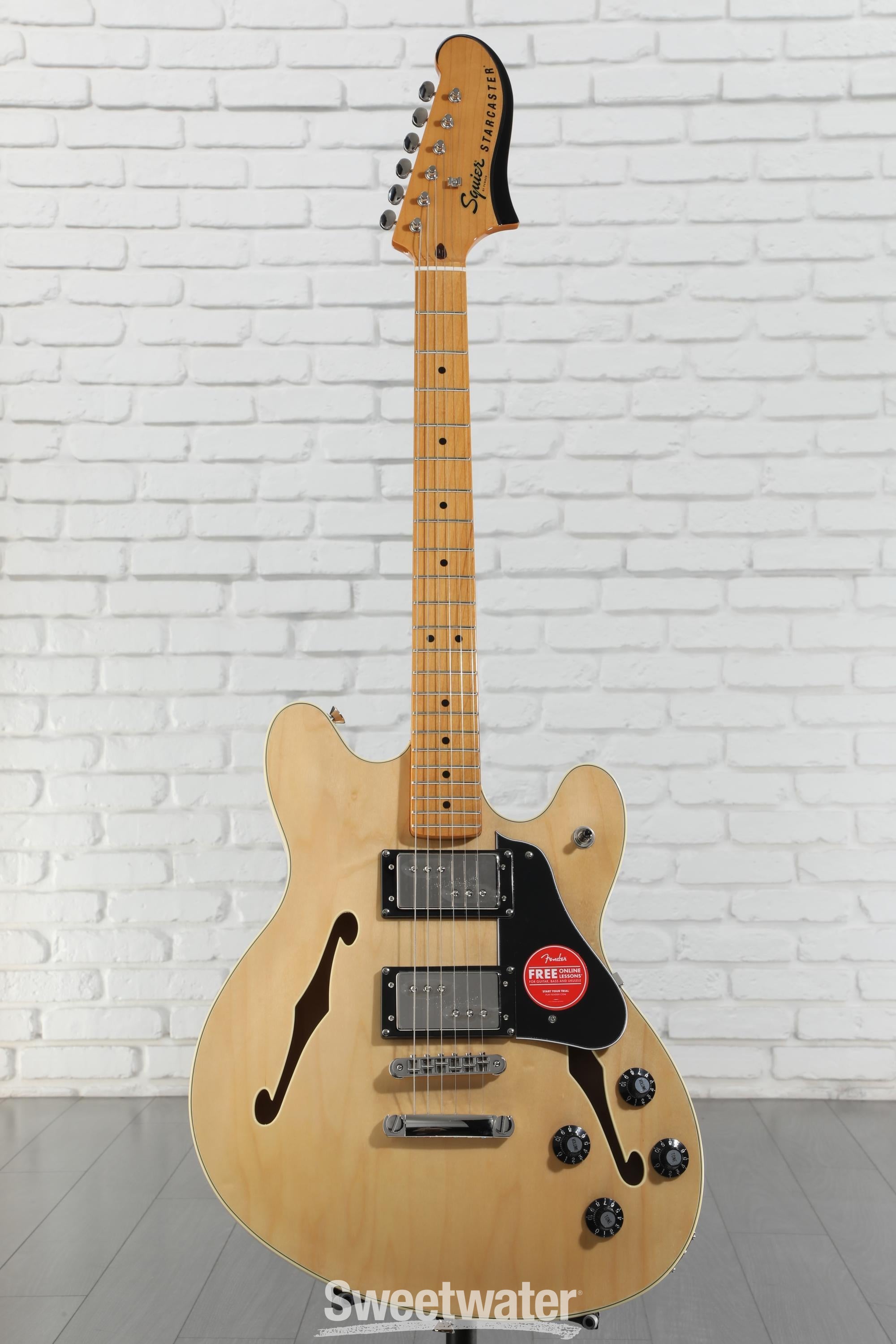 Squier Classic Vibe Starcaster - Natural | Sweetwater