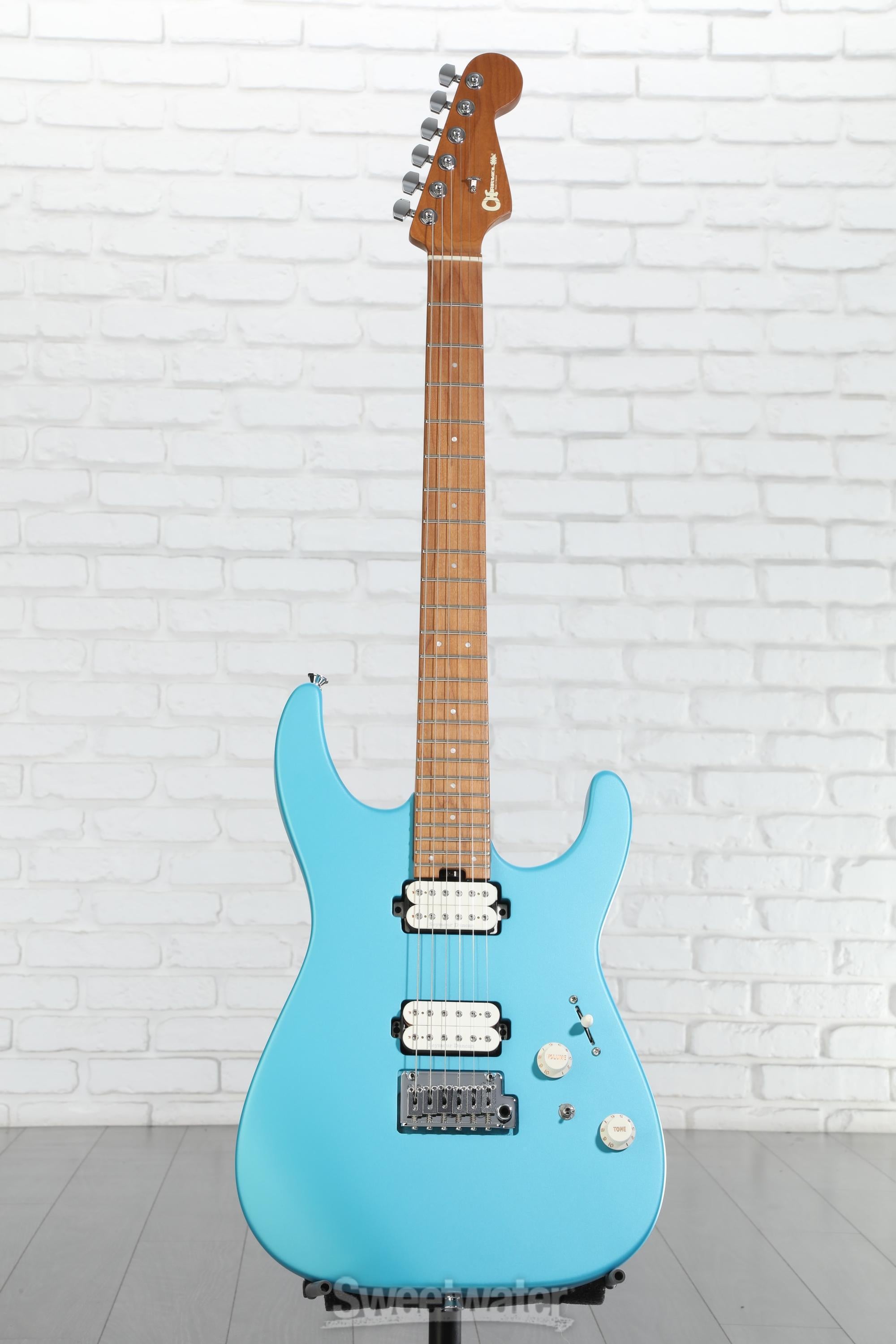 Charvel Pro-Mod DK24 HH 2PT Electric Guitar - Matte Blue Frost