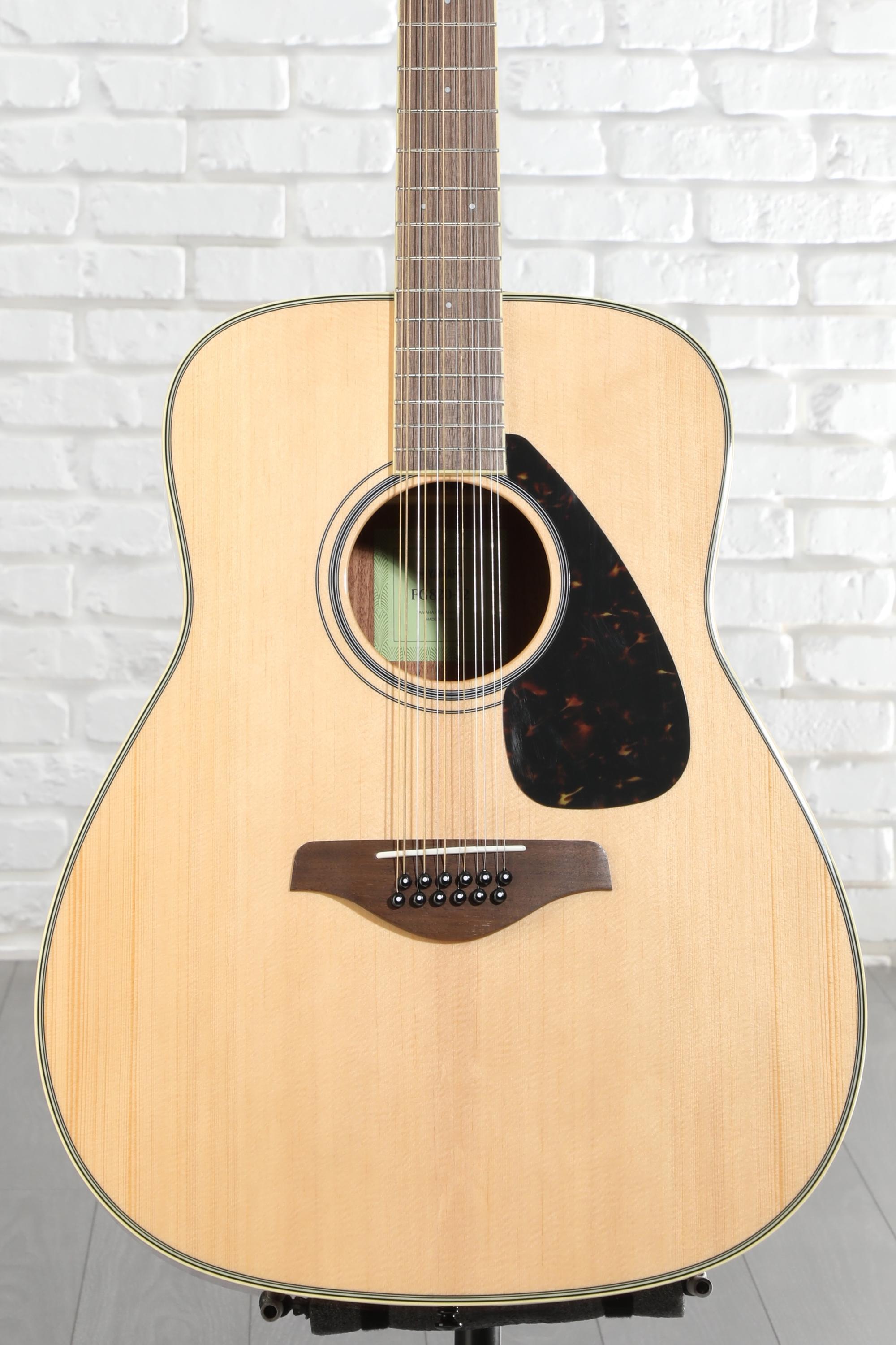 Yamaha FG820-12 12-string Acoustic Guitar - Natural | Sweetwater