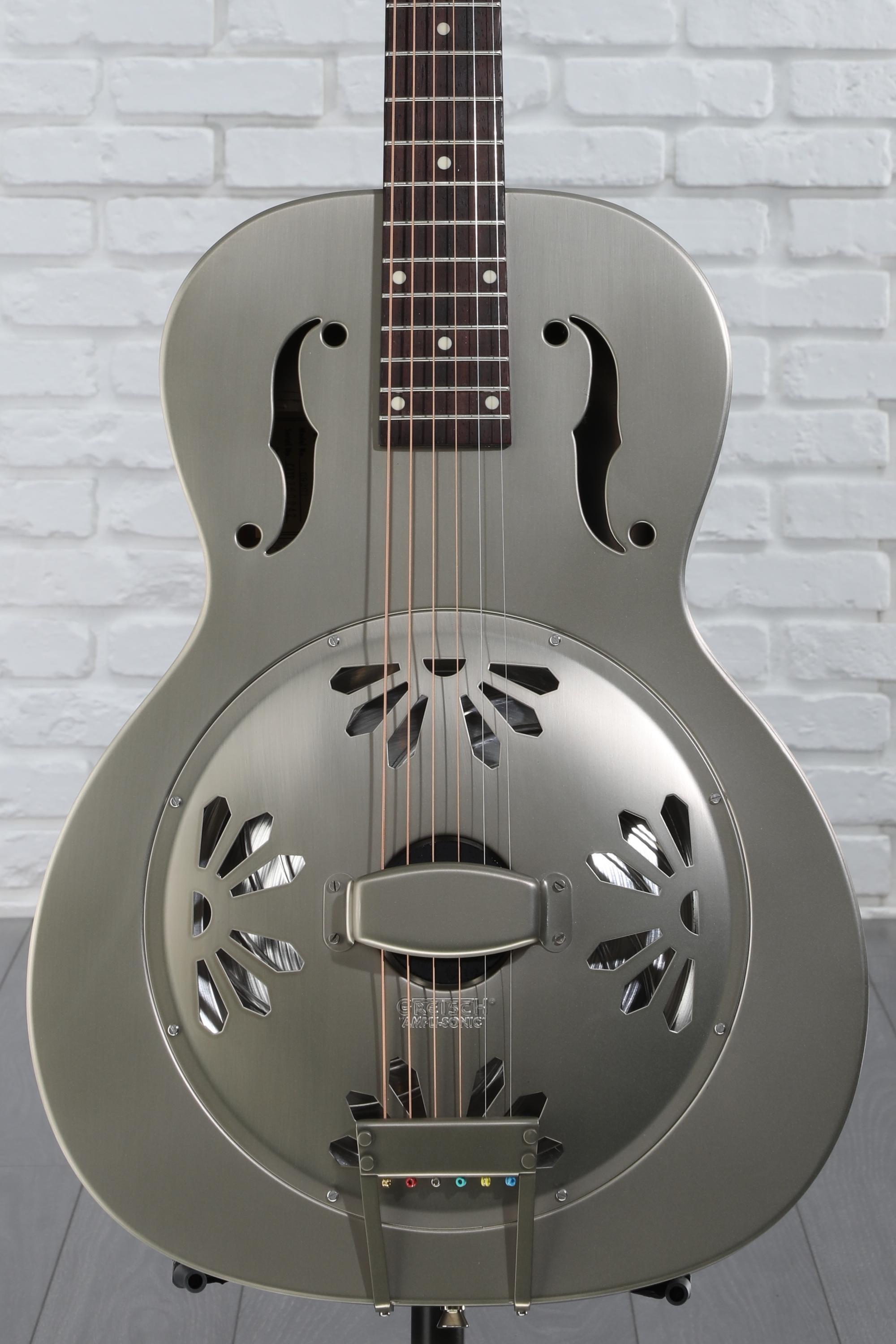 GRETSCH G9201 Honey Dipper リゾネーターギター Gretsch G9201 Honey Dipper™ Round-Neck Brass Body Resonator