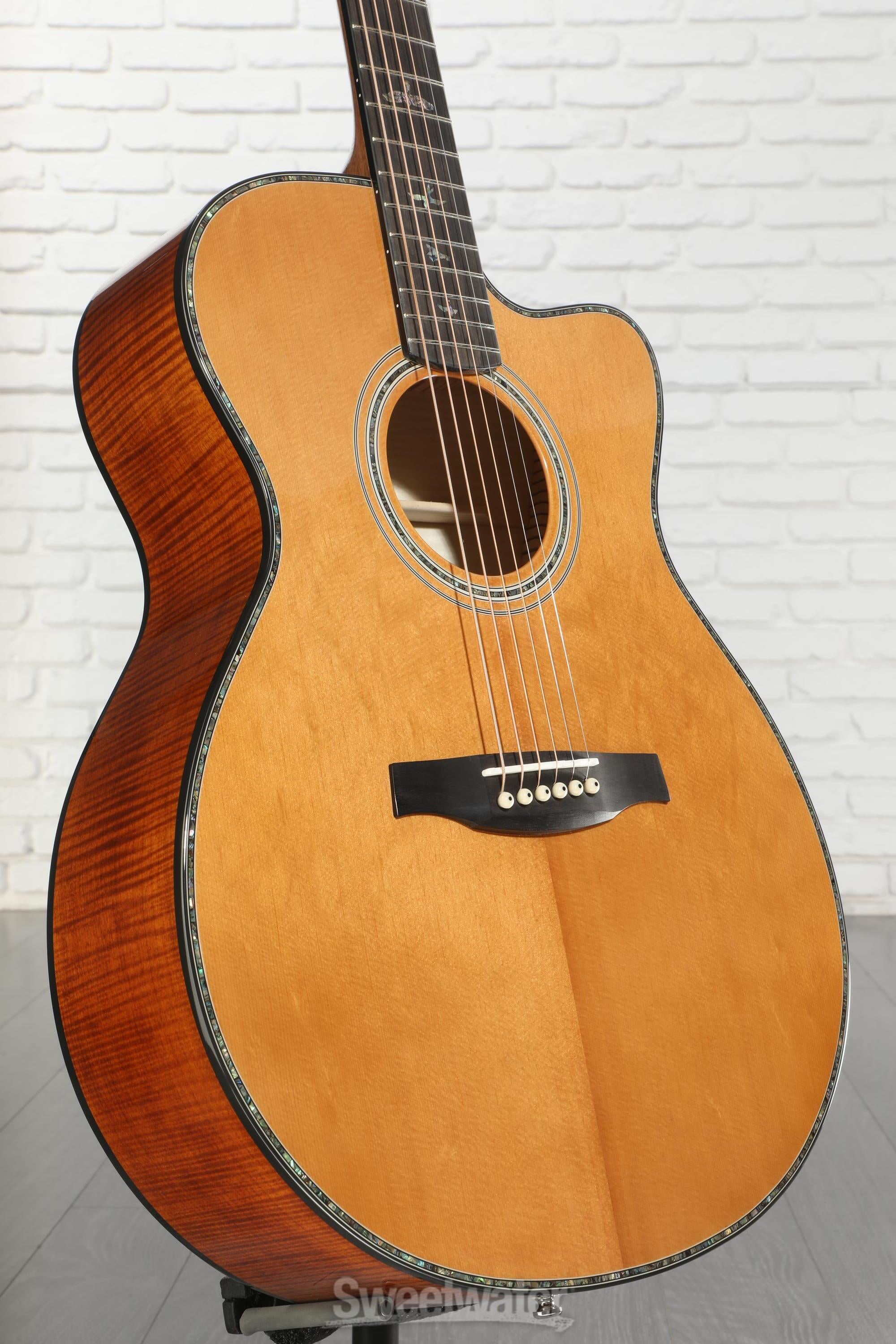 PRS SE A50 Angelus Acoustic-electric Guitar - Black Gold | Sweetwater