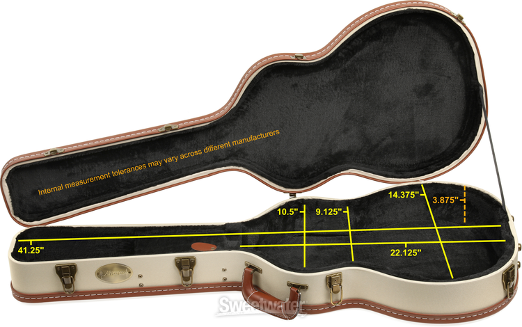 Alvarez PC-1 Deluxe Wood Case for Parlor Guitar | Sweetwater