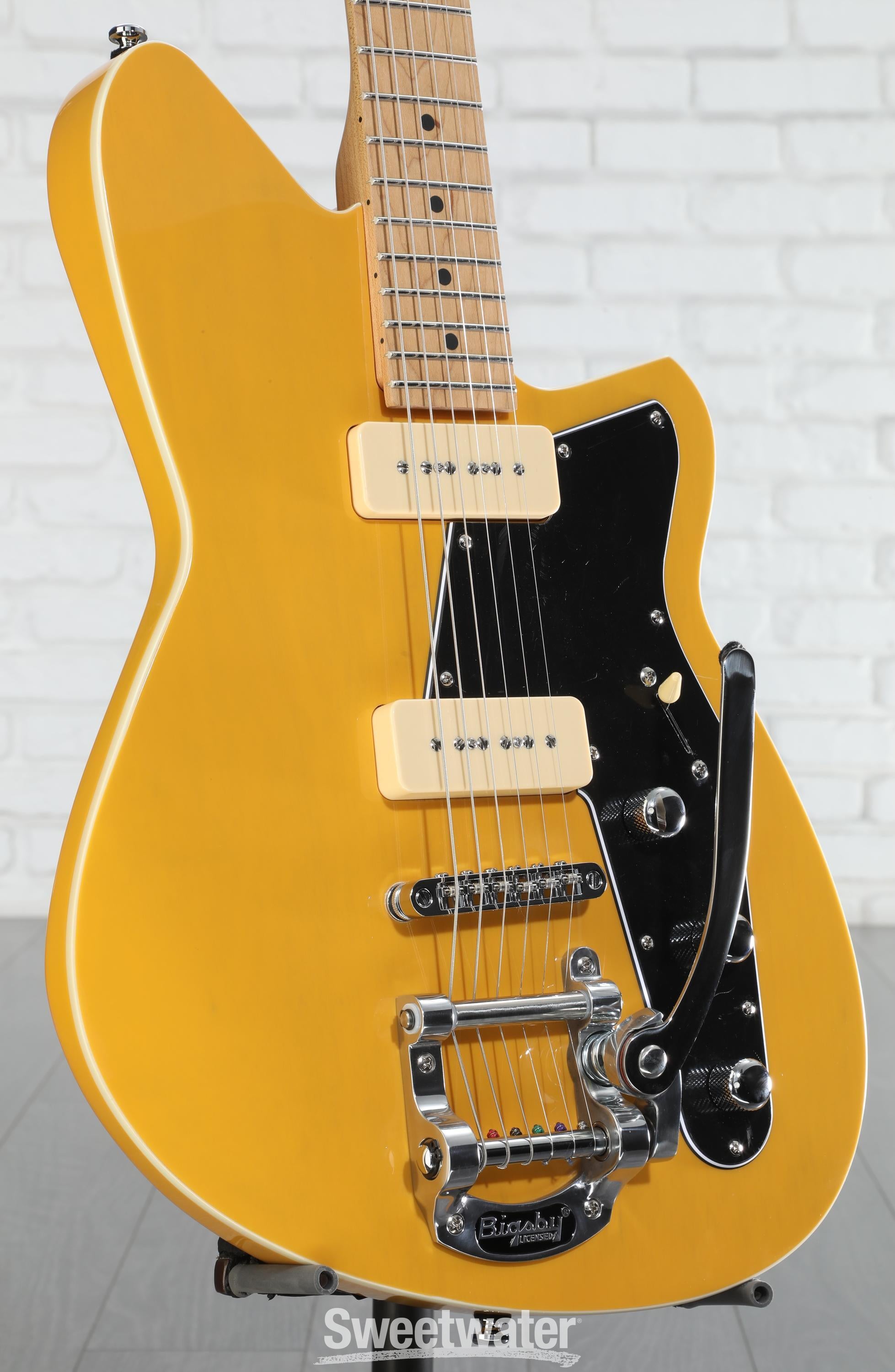 Reverend Jetstream 290 Electric Guitar - Vintage Yellow