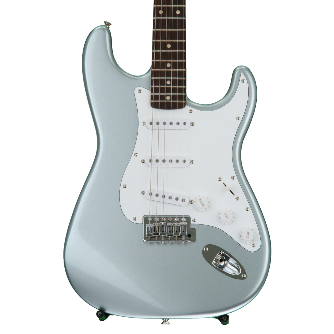 Squier Affinity Series Stratocaster - Slick Silver with Rosewood Squier Affinity Series Stratocaster - Slick Silver with Rosewood