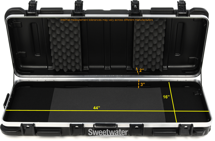 SKB 1SKB-4214W 61-key ATA Keyboard Carrying Case with Wheels SKB 1SKB-4214W 61-key ATA Keyboard Carrying Case with Wheels