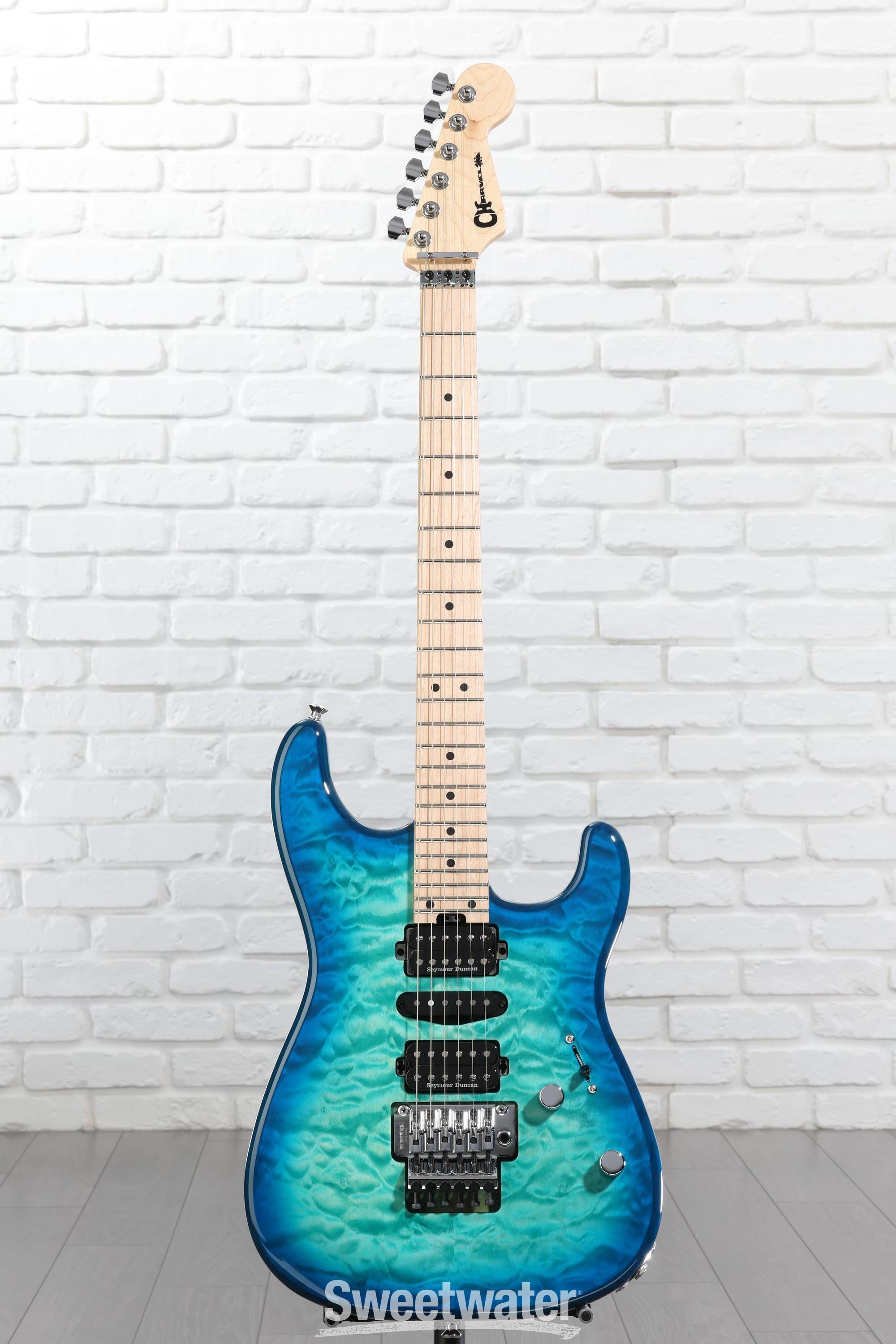 Charvel MJ San Dimas Style 1 HSH FR M QM Electric Guitar