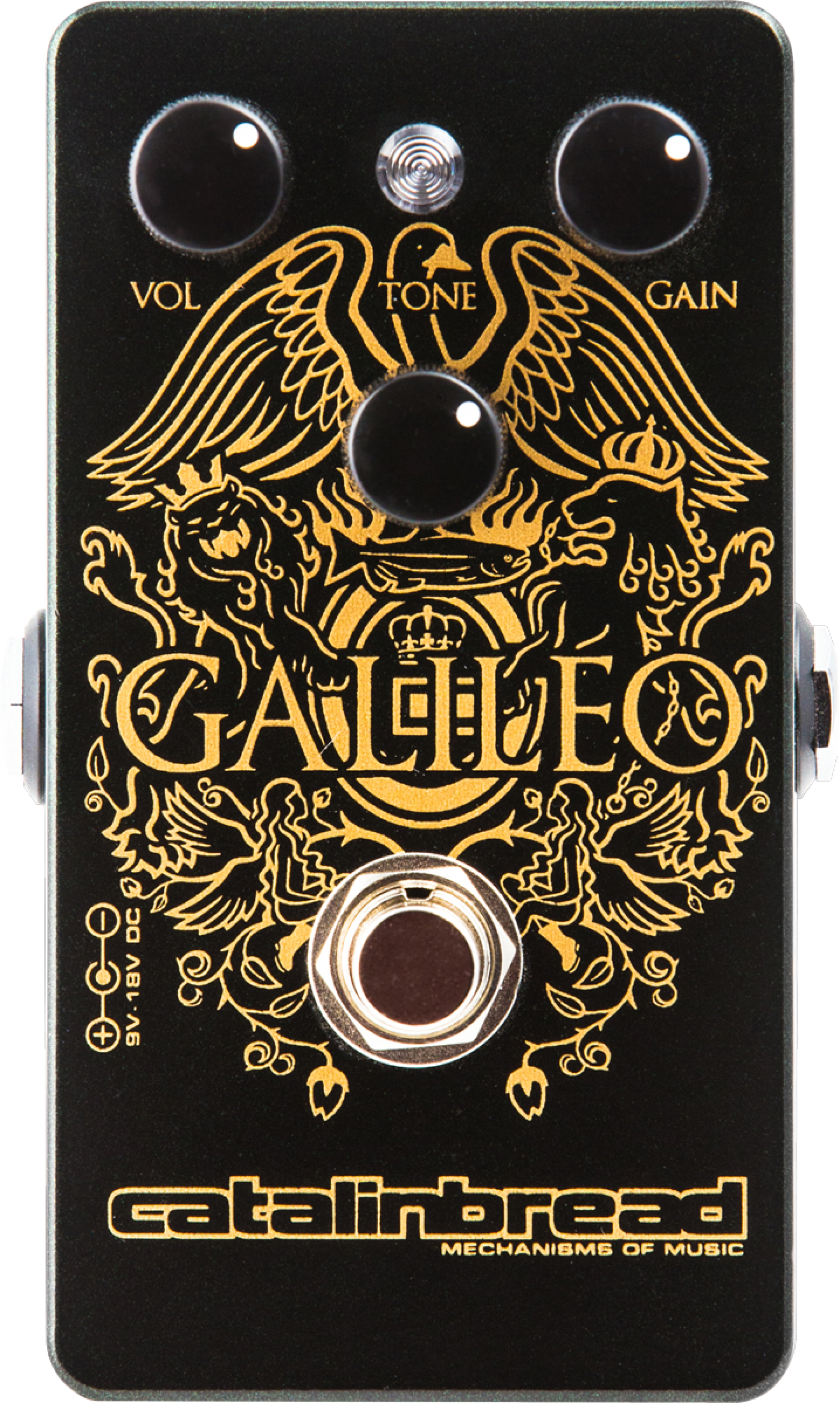 Catalinbread Galileo Treble Boost Overdrive Pedal - Black Catalinbread Galileo Treble Boost Overdrive Pedal - Black
