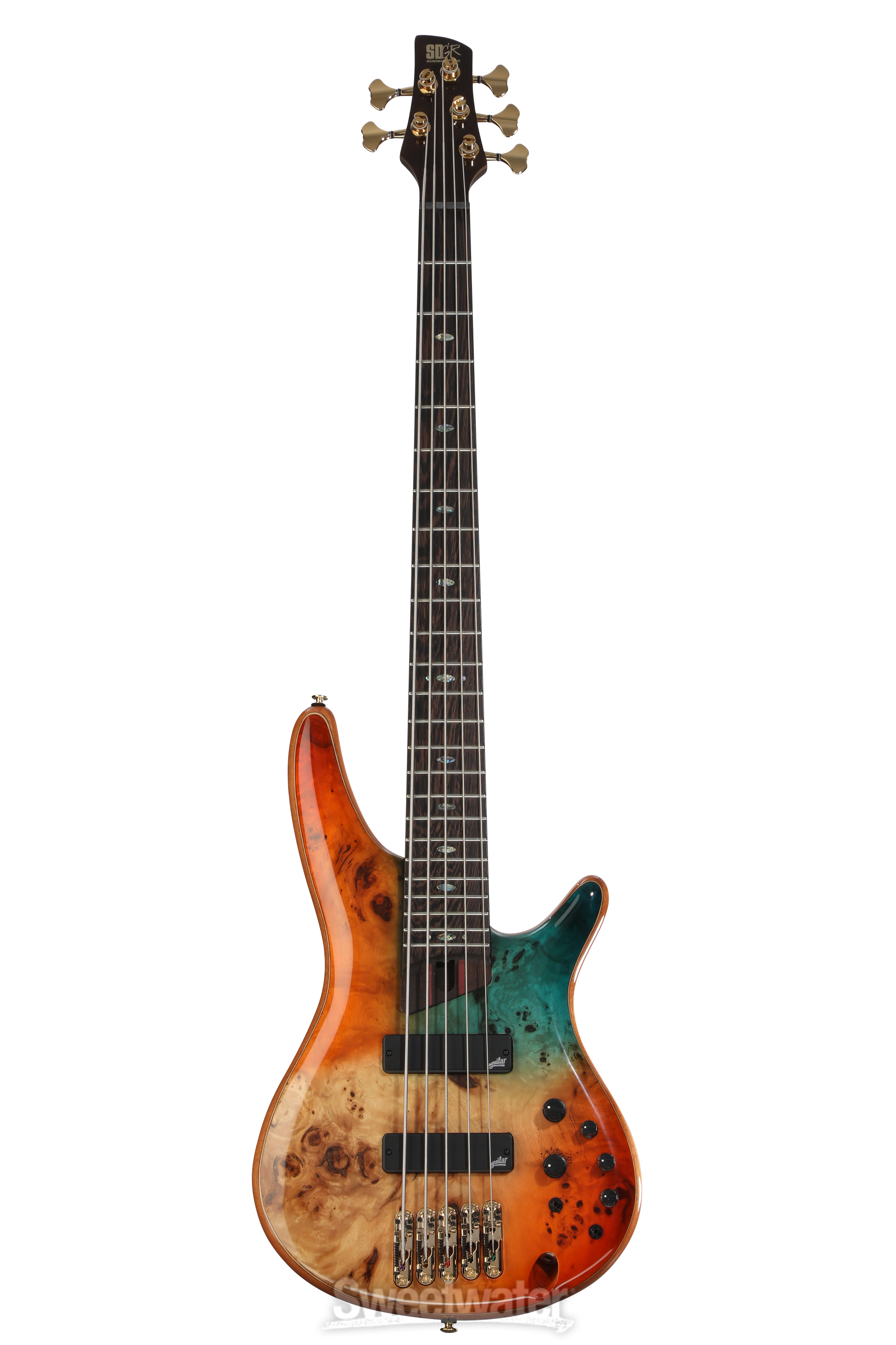 Ibanez Premium SR1605D Bass Guitar - Autumn Sunset Sky | Sweetwater