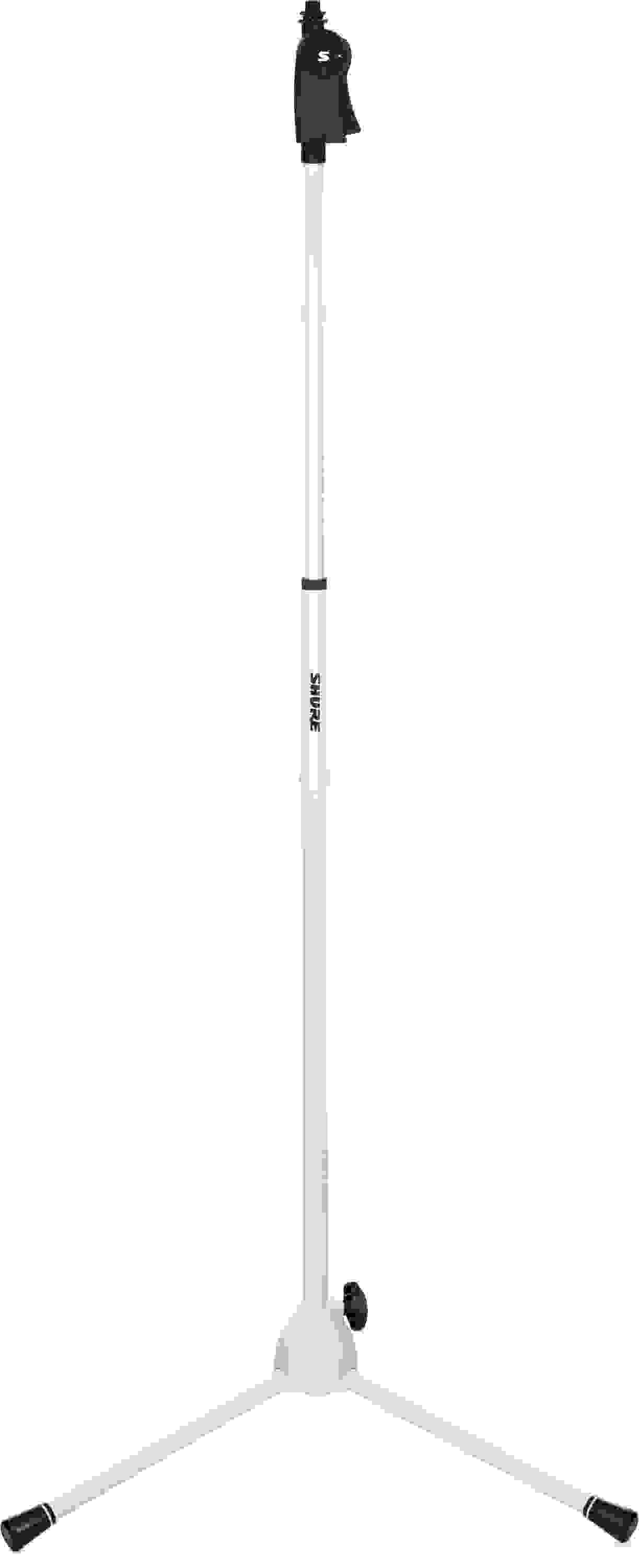 Shure by Gator SH-TRIPODSTANDDX Tripod Microphone Stand - White
