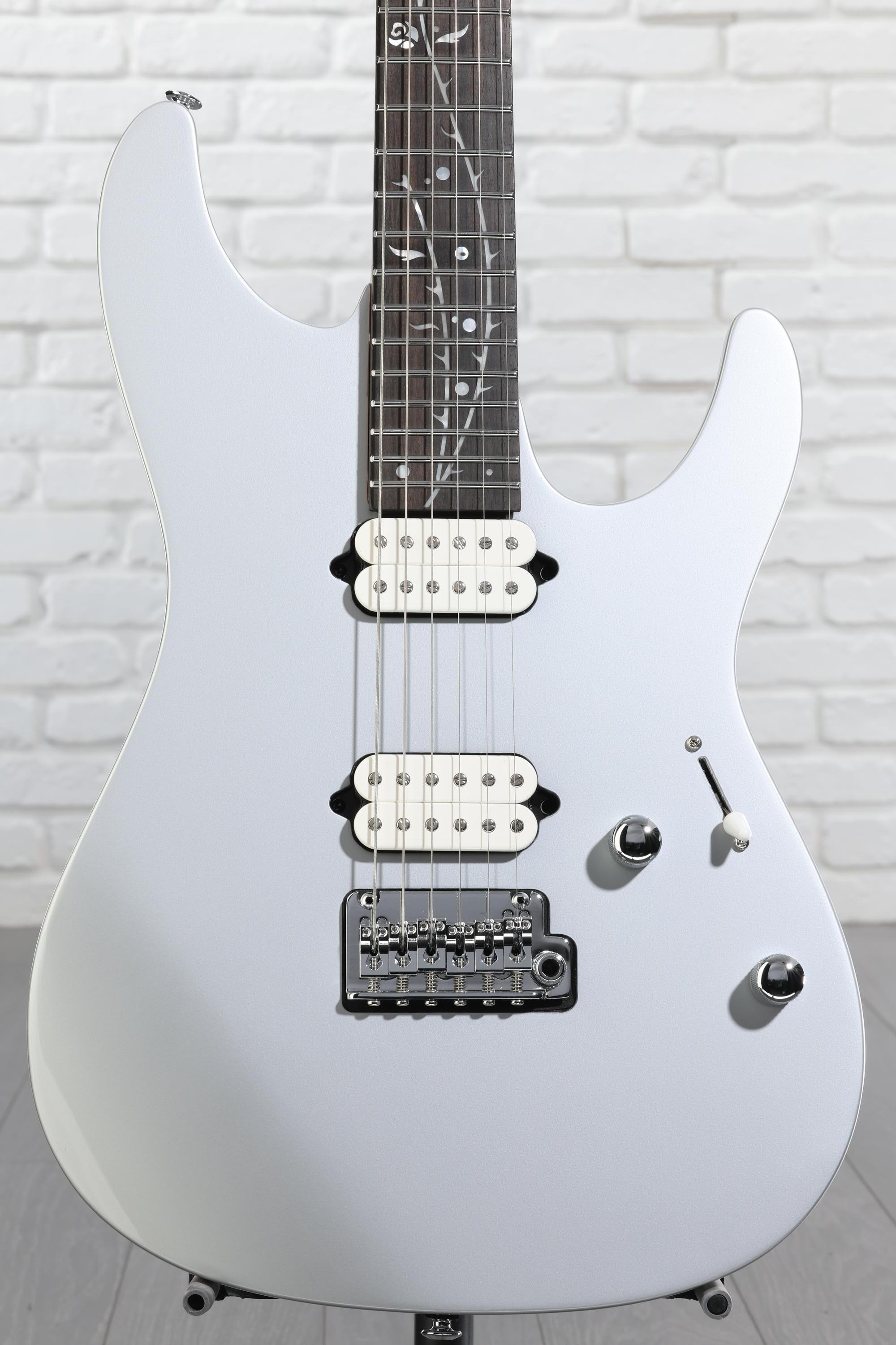 Ibanez TOD10 Tim Henson Signature Electric Guitar - Classic Silver