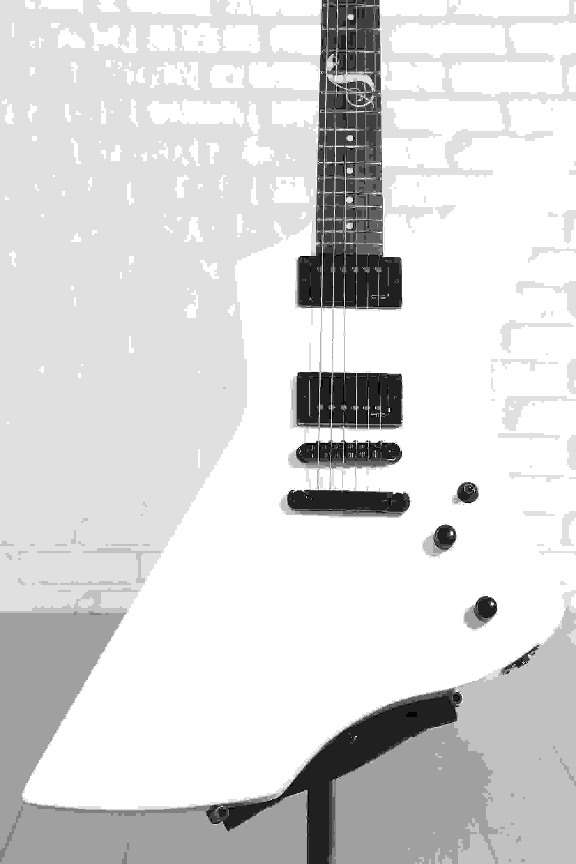 ESP LTD James Hetfield Signature Snakebyte - Snow White