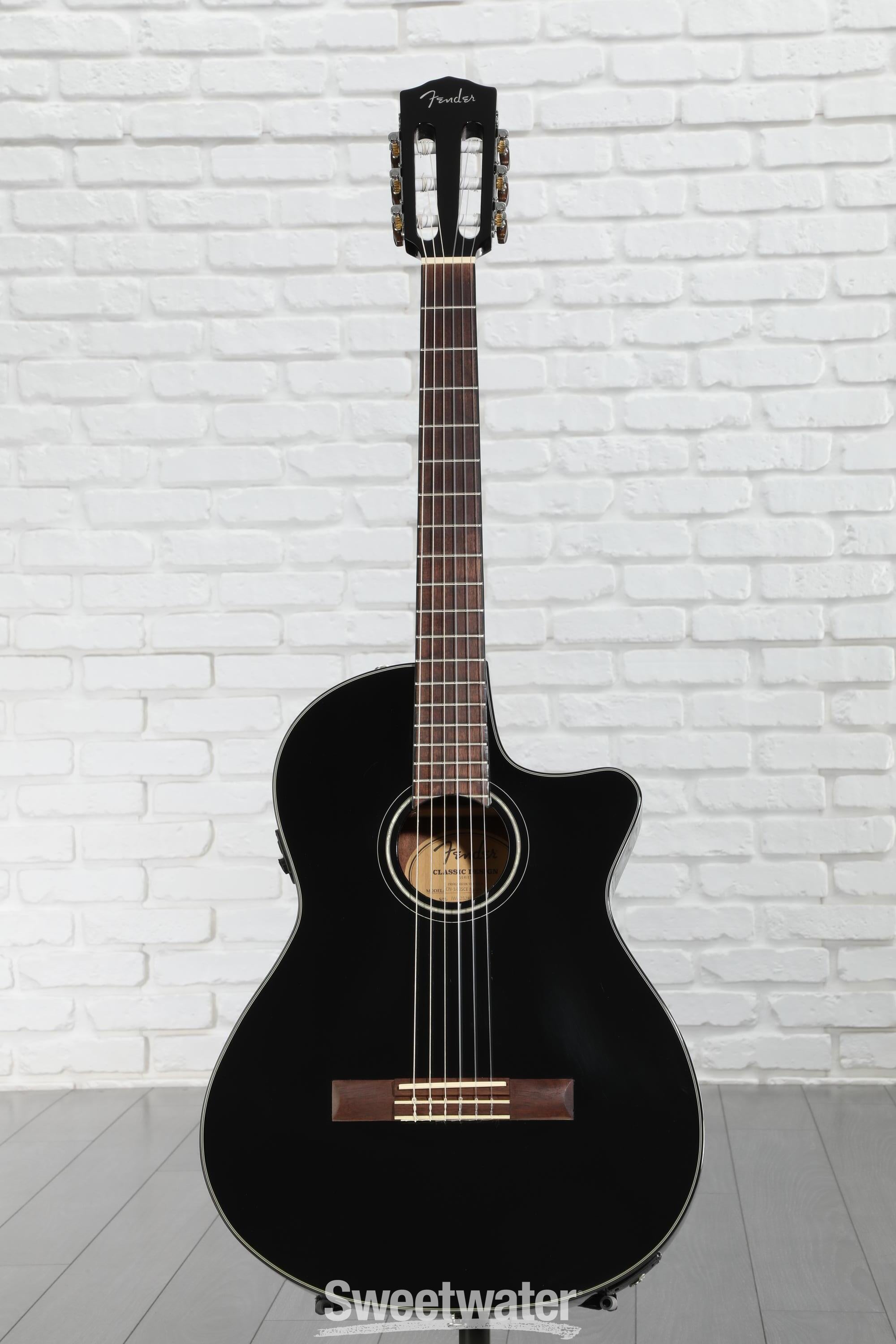 ギター FENDER CN-140SCE Nylon Thinline Natural Fender Cn-140sce Nylon Thinline Acoustic Guitar Natural With