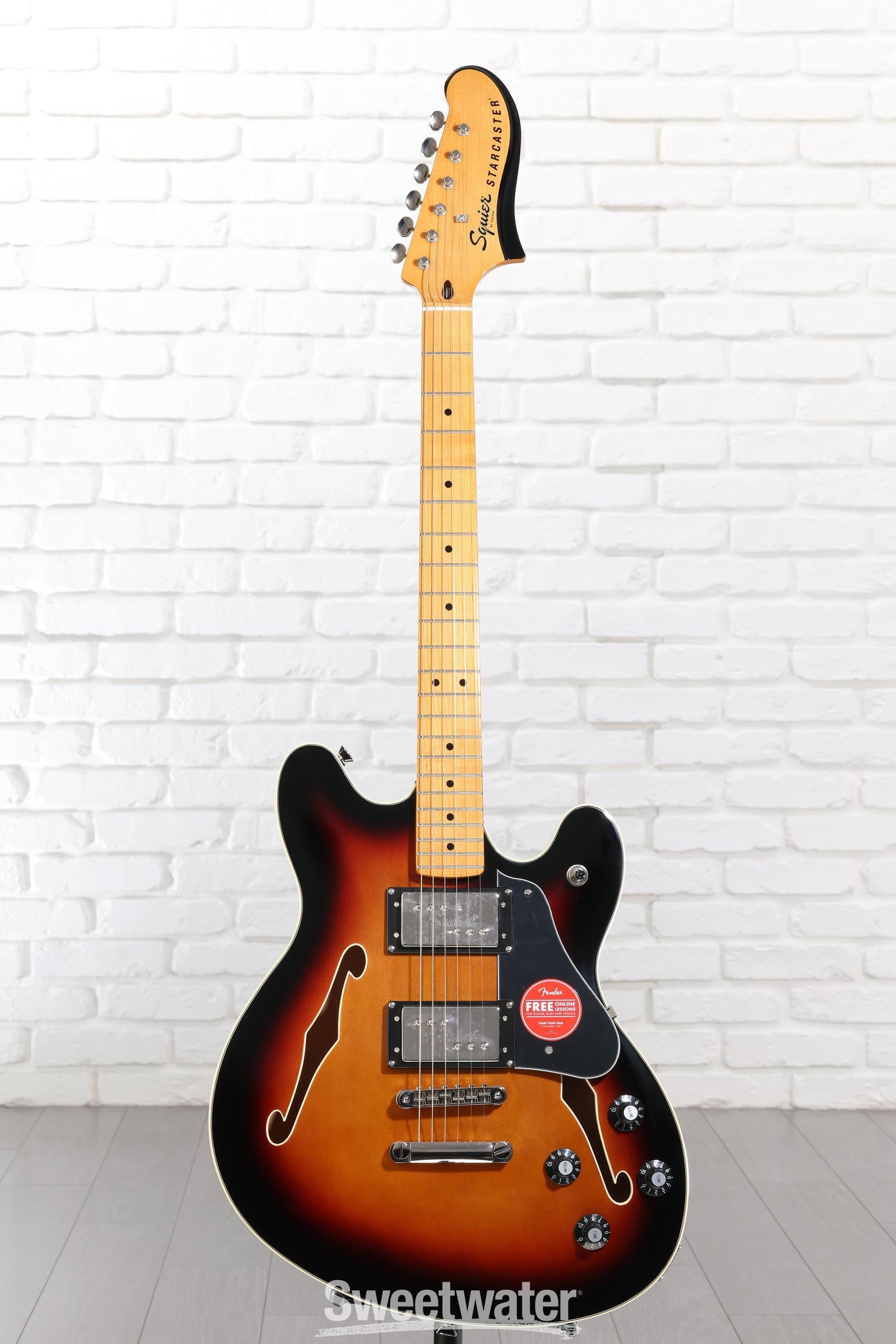 Squier Classic Vibe Starcaster Semi-hollowbody Electric Guitar - 3