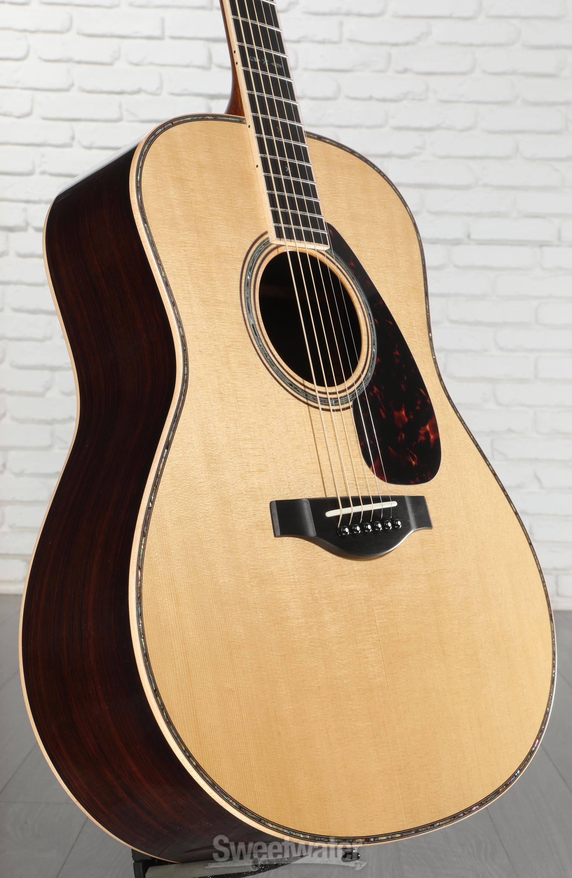 Photo of Yamaha LL56 Custom ARE Original Jumbo Acoustic Guitar - Natural