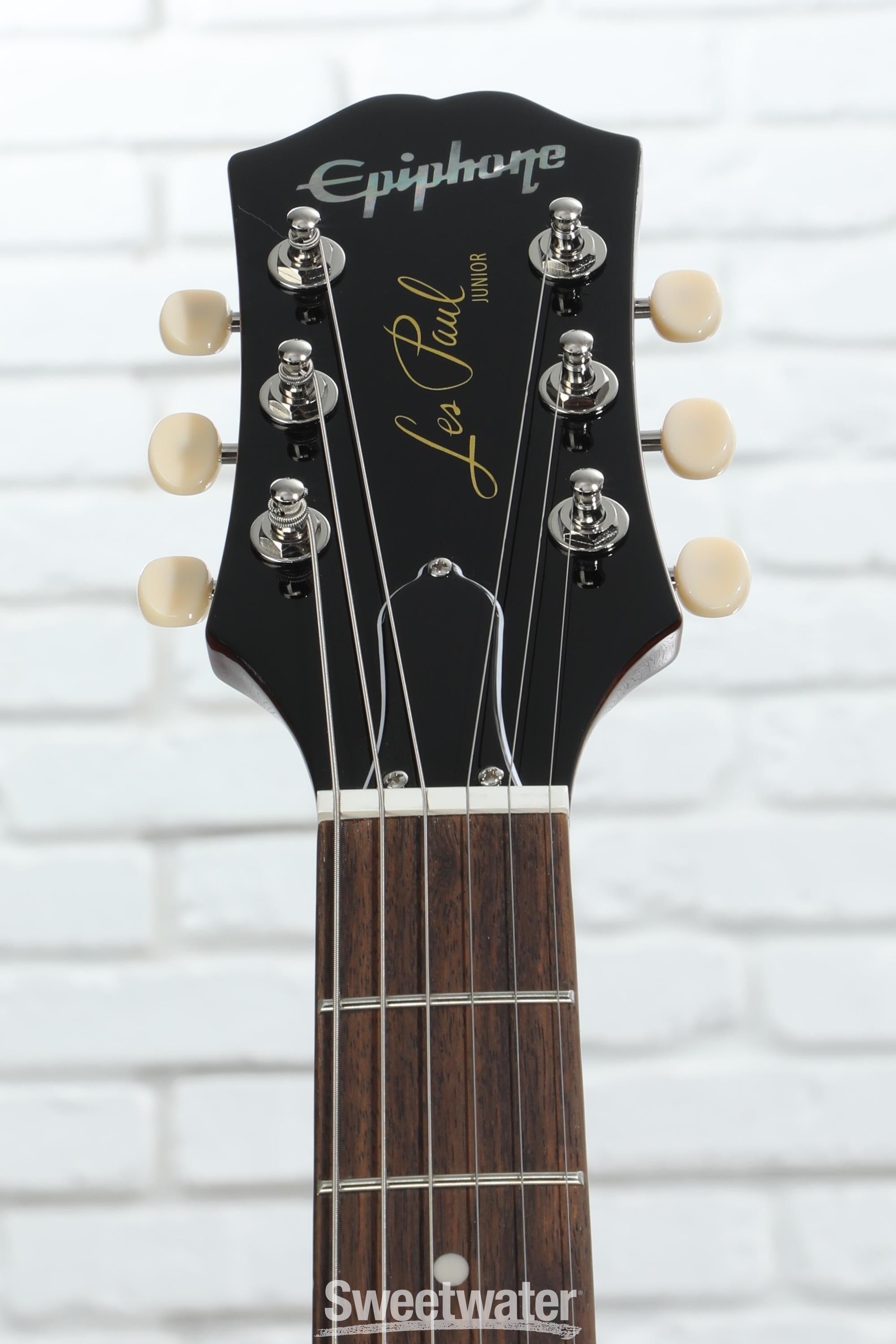 ギター Epiphone Les Paul Junior DC Epiphone Les Paul Junior Electric Guitar - Tobacco Burst