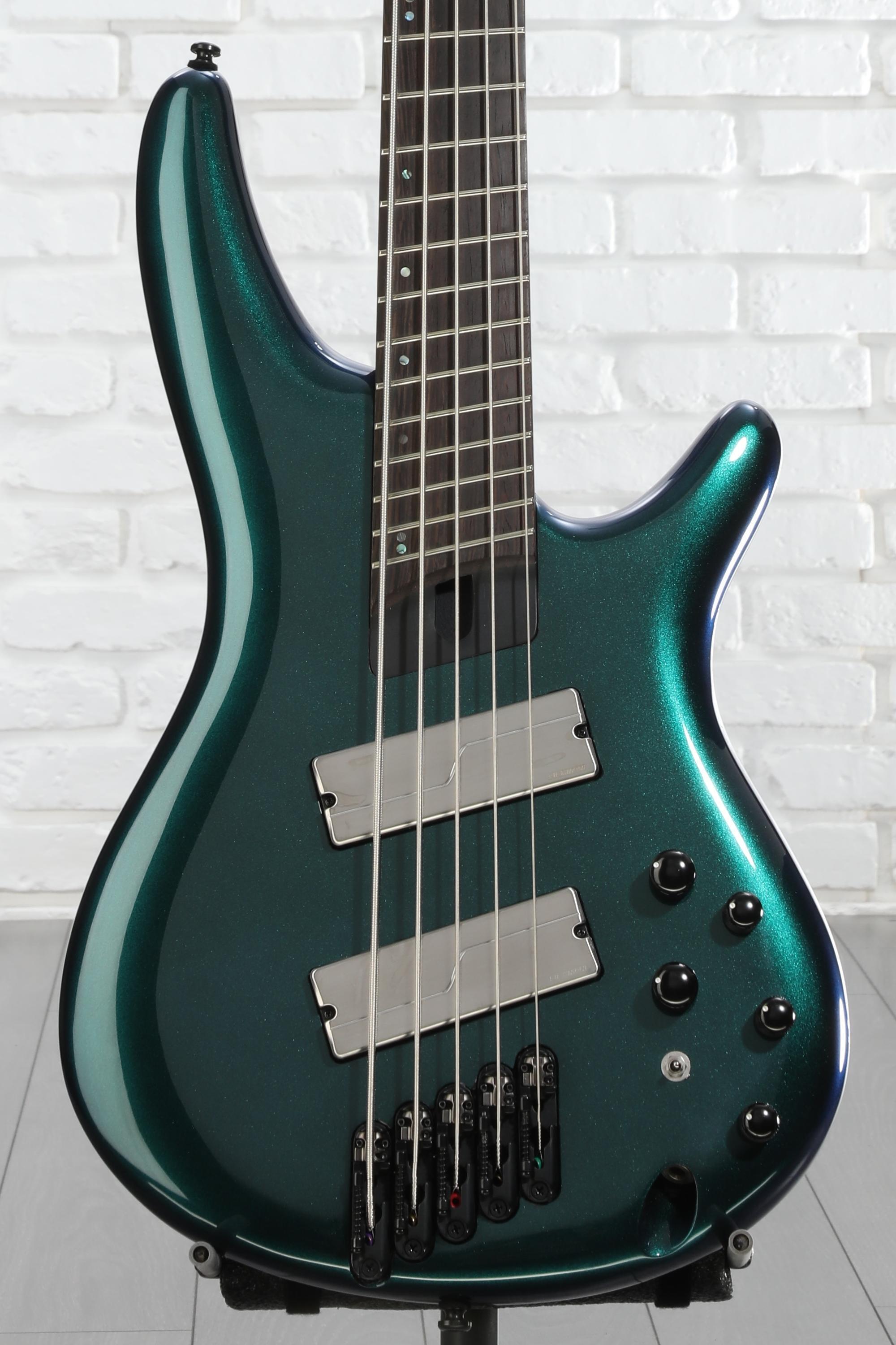 ベース Ibanez Work Shop Series SRMS725-BCM 5st Ibanez SR Workshop Series SRMS725 5-String Electric Bass Guitar