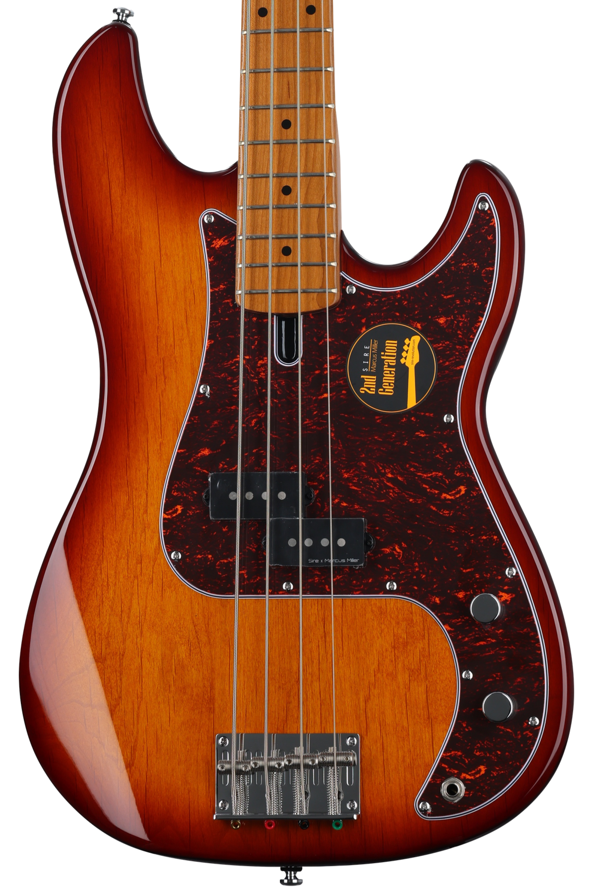 Sire Marcus Miller P5 Alder 4-string Bass Guitar - Tobacco Sunburst