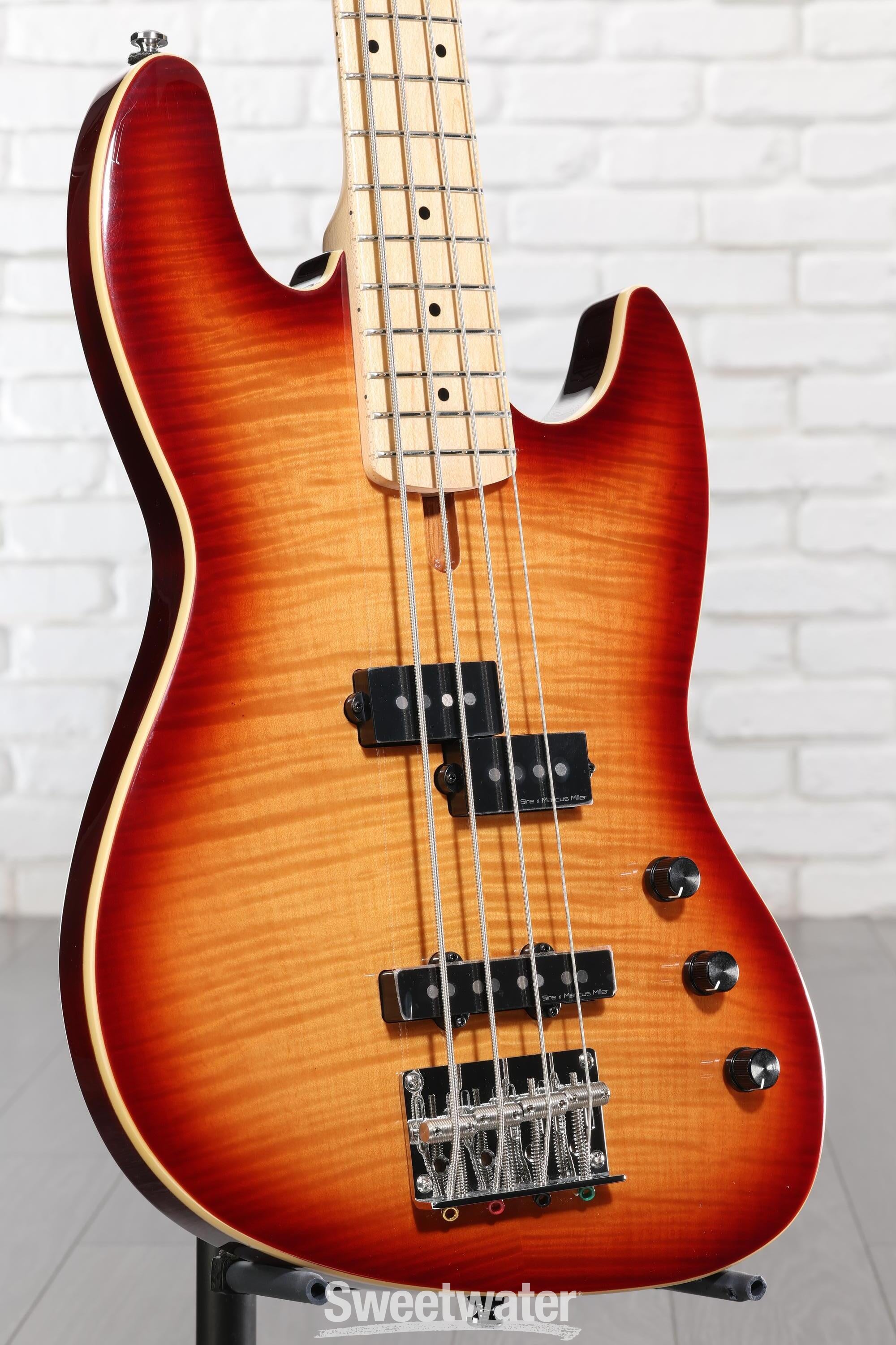 Photo of Sire Marcus Miller U5 Alder 4-string Bass Guitar - Tobacco Sunburst