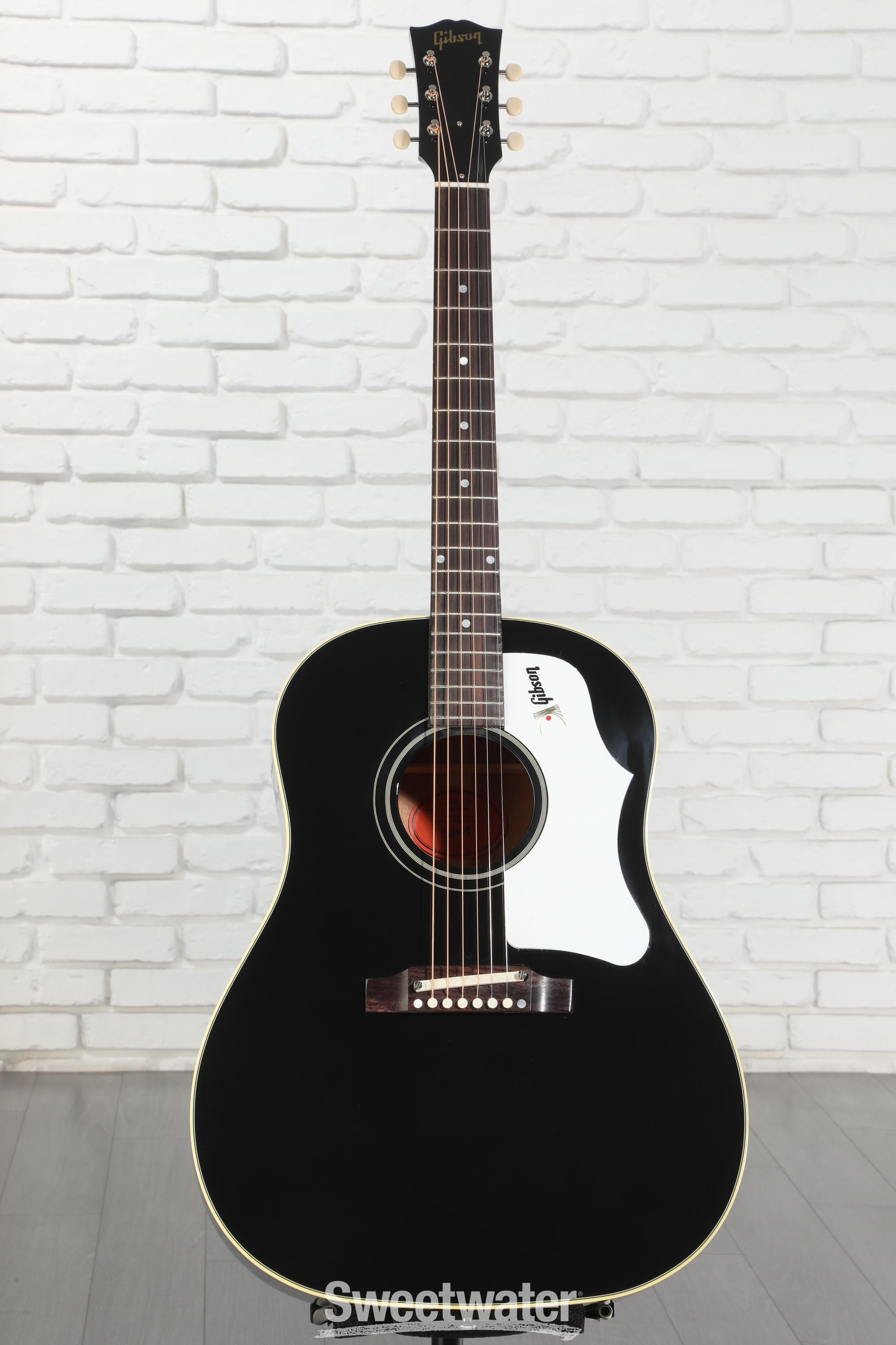 Gibson Acoustic 60s J-45 Original Acoustic Guitar - Ebony | Sweetwater