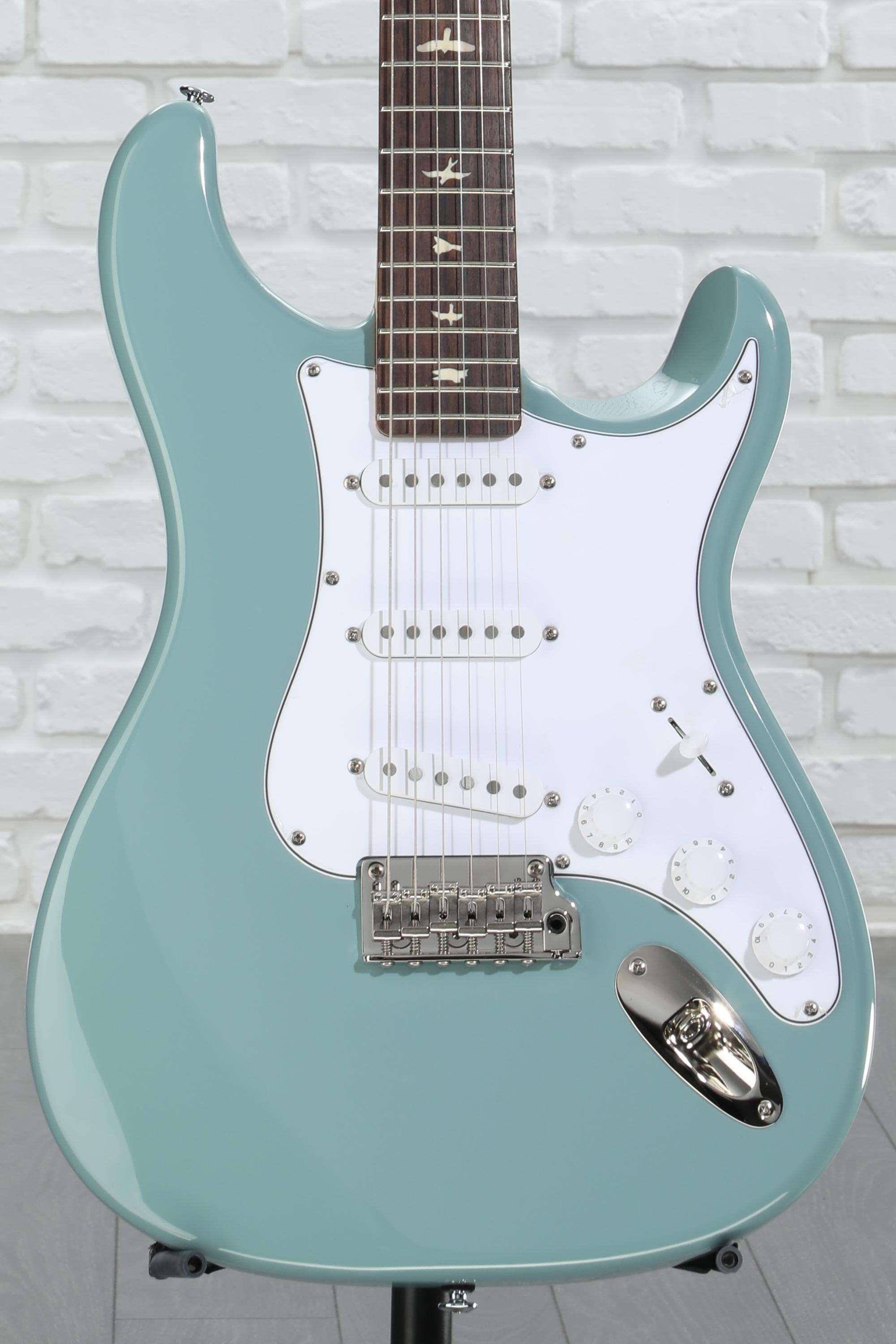 PRS SE Silver Sky - Stone Blue with Rosewood Fingerboard
