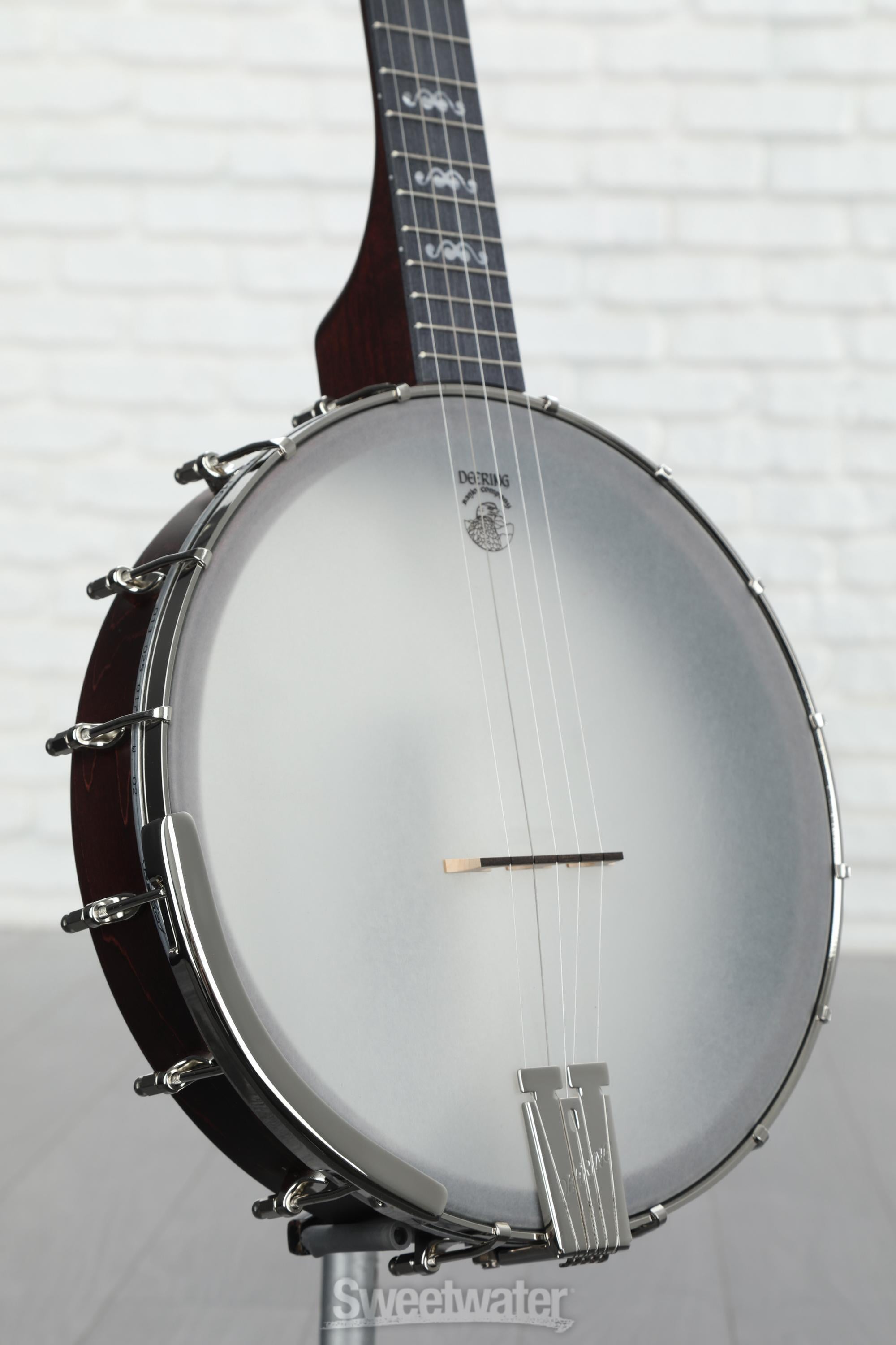 Deering Artisan Goodtime Americana 5-string Banjo - Dark Red