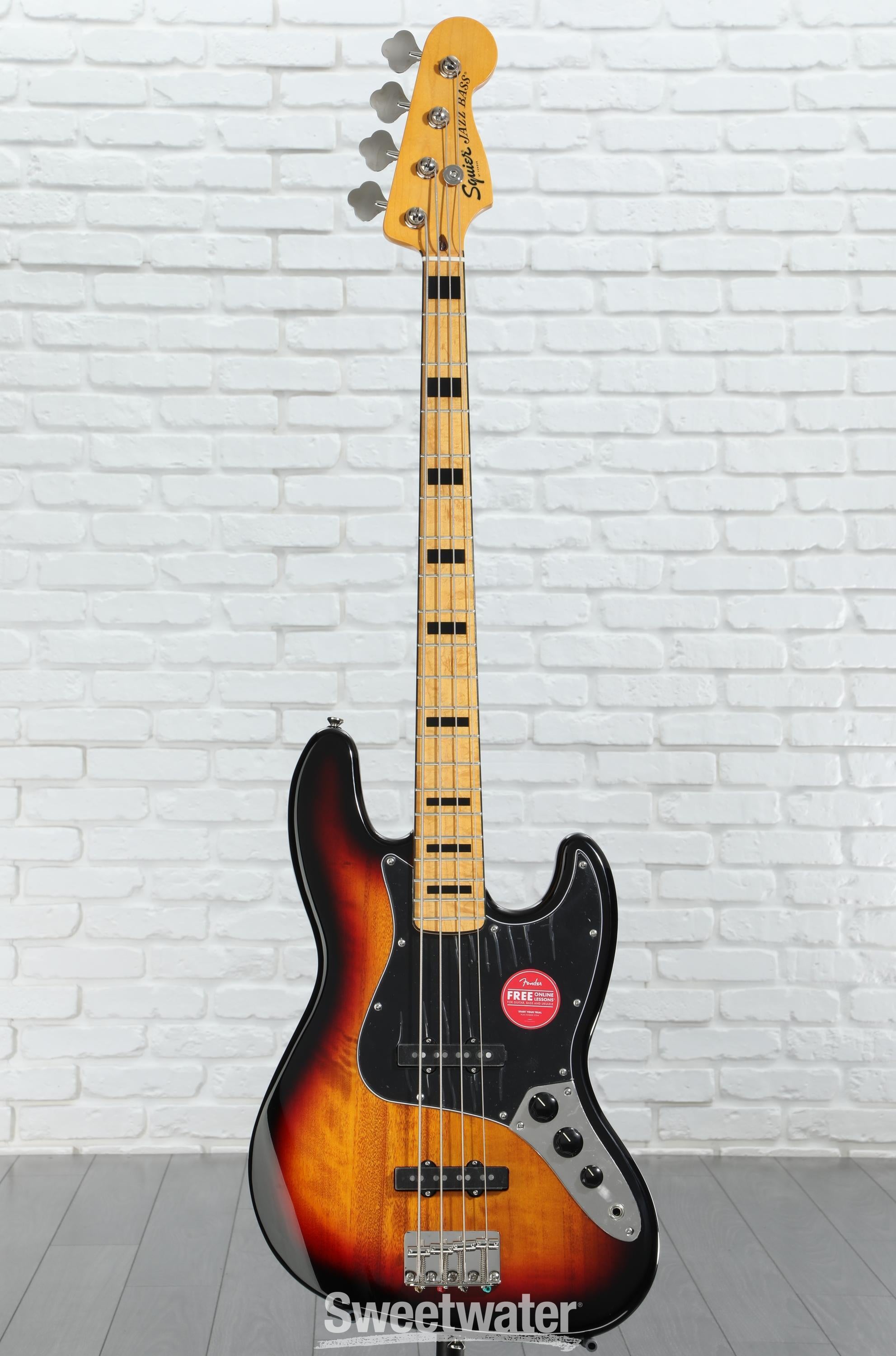 Squier Classic Vibe '70s Jazz Bass - 3-Tone Sunburst