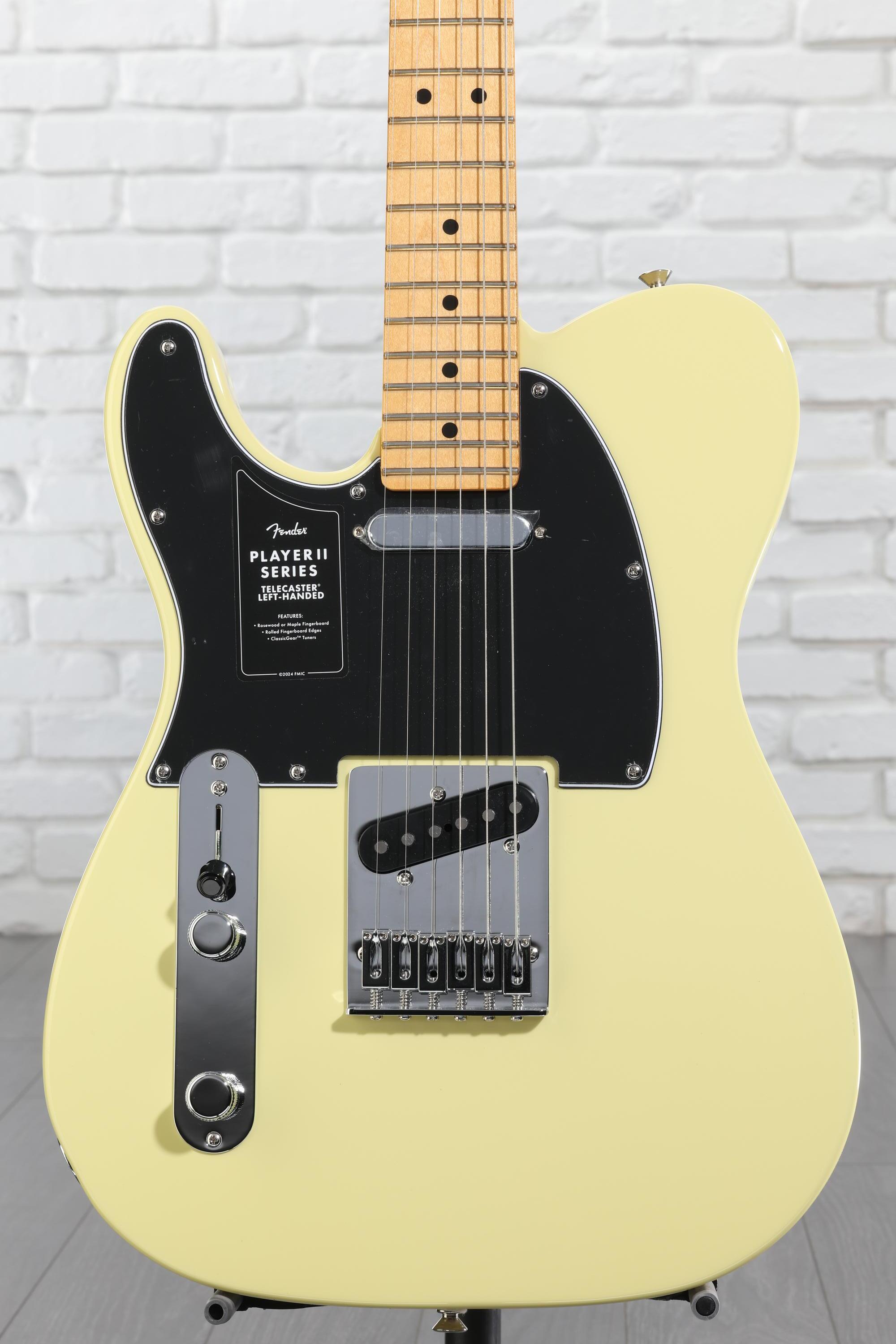 Fender Player Telecaster　LH　イエロー Fender Player II Telecaster Left-handed Electric Guitar - Hialeah