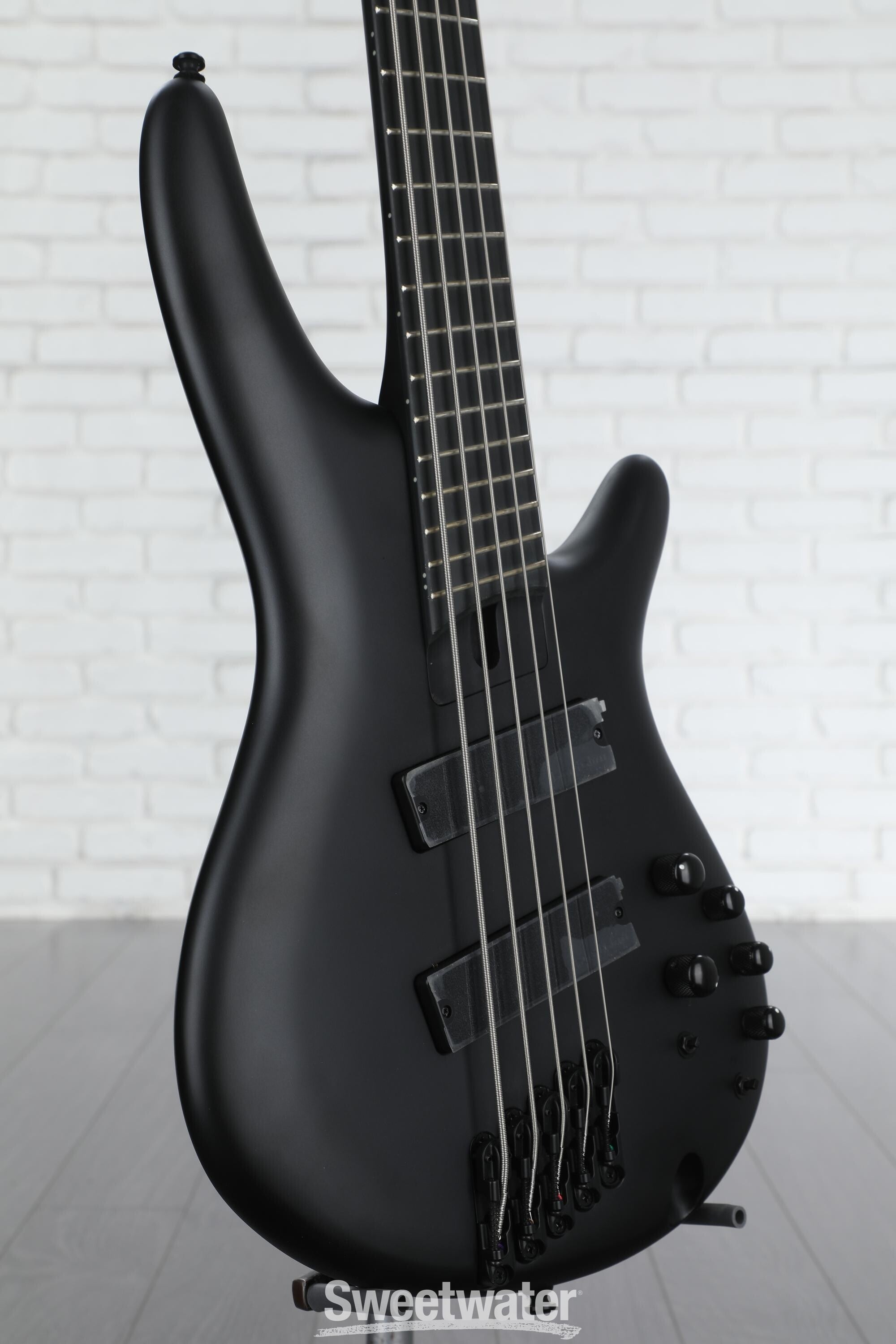 Ibanez Iron Label SRMS625EX - Black Flat