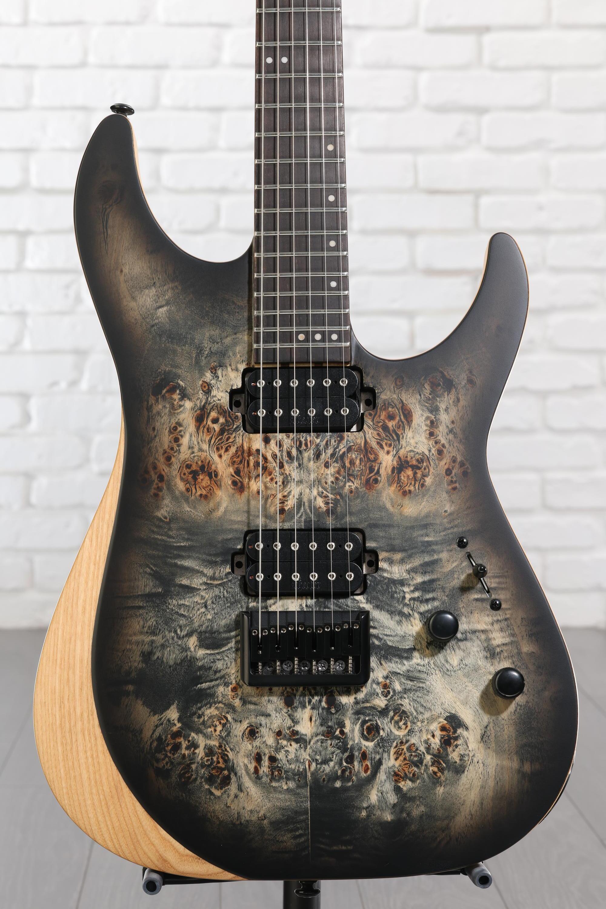 Schecter Reaper-6 - Satin Charcoal Burst | Sweetwater