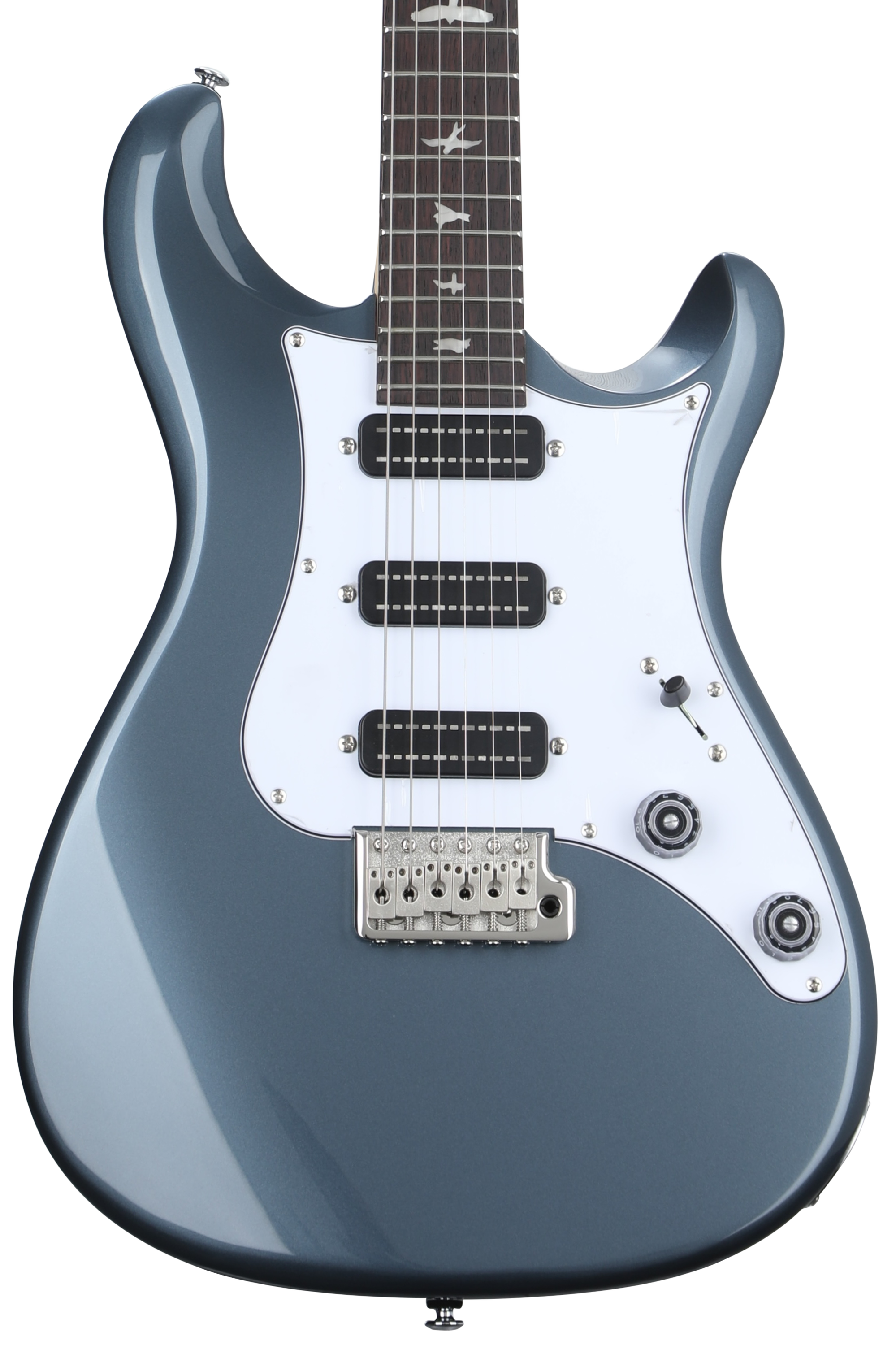 PRS SE Santana - Jet White | Sweetwater