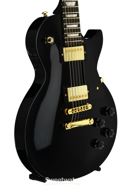 ☆Gibson Lespaul studio 2016 Ebony☆ Gibson Les Paul Studio 2016 Traditional - Ebony, Gold