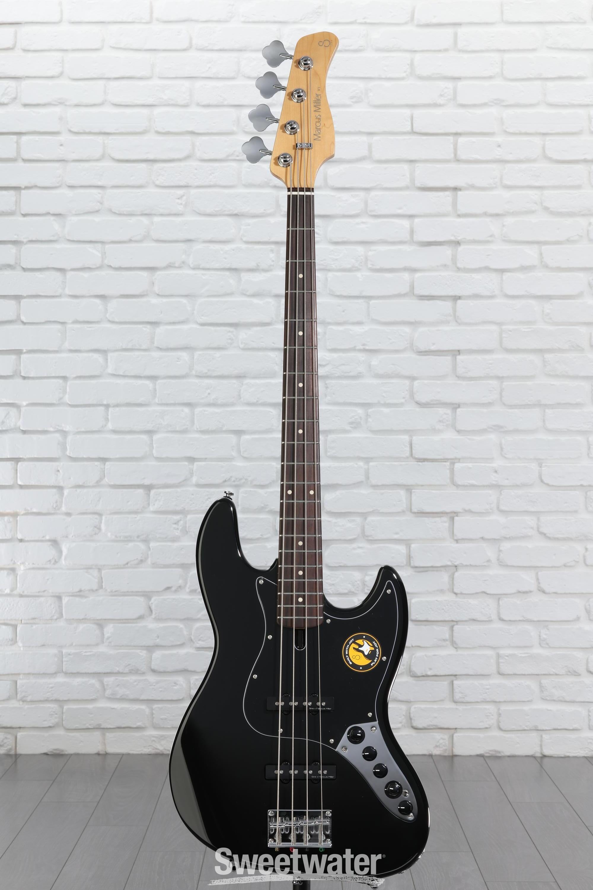 Sire Marcus Miller V3 4-string Bass Guitar - Black | Sweetwater