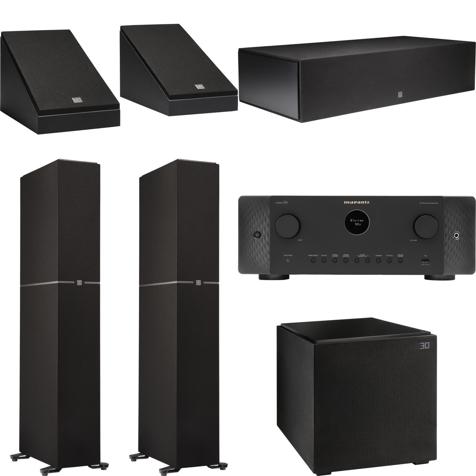Definitive Technology Dymension DM70 and Marantz Cinema 60 5.1 Home ...