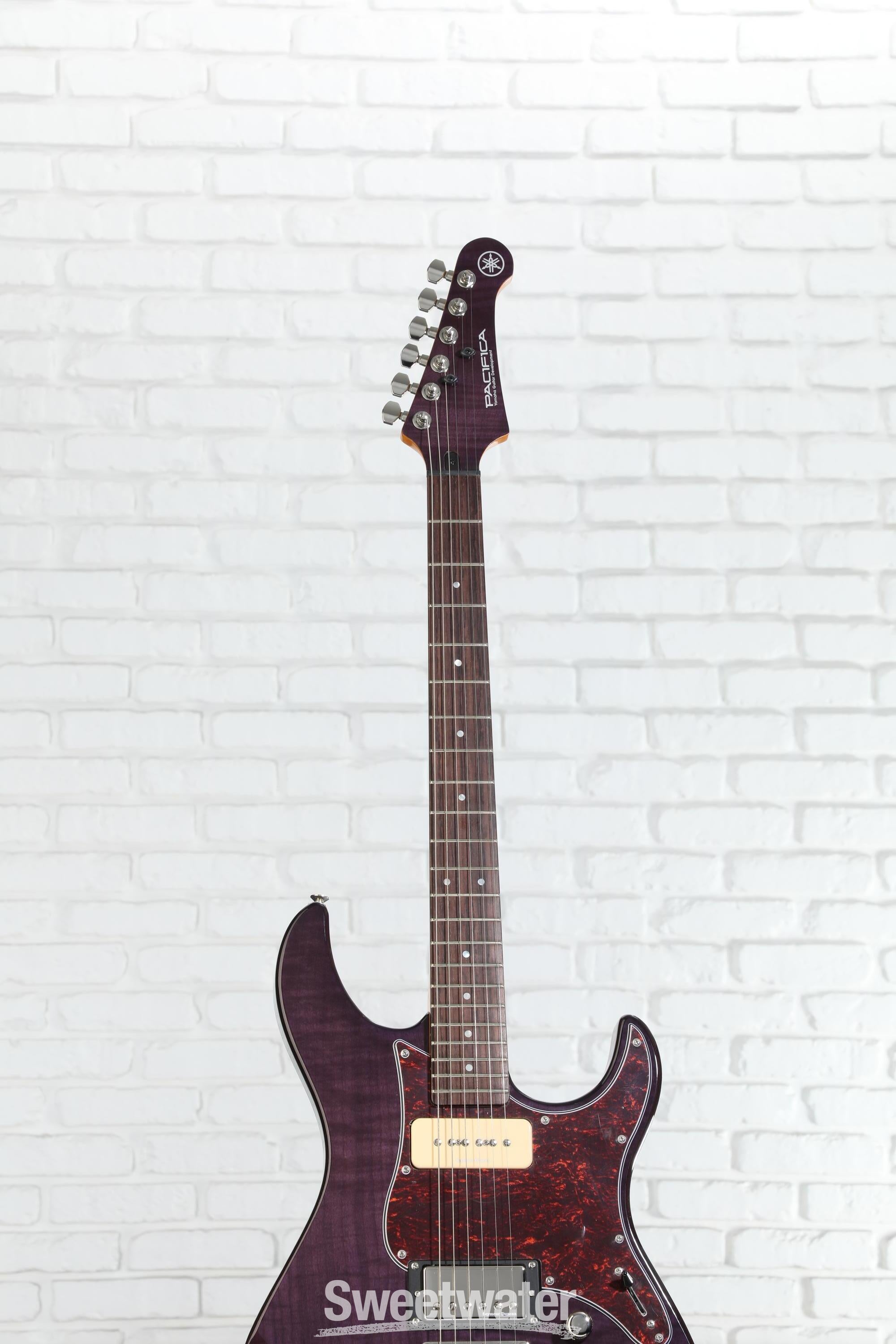 Yamaha PAC611HFM Pacifica Electric Guitar - Translucent Purple