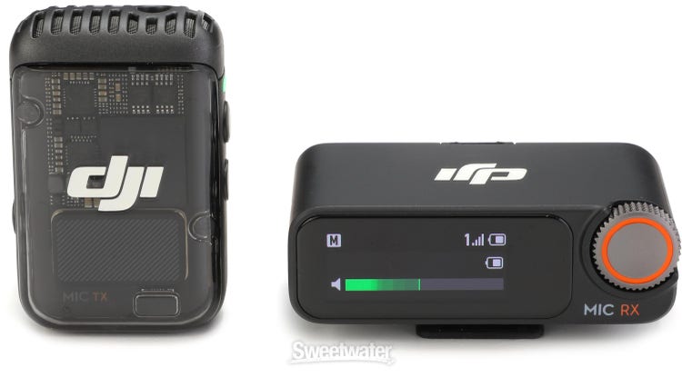 DJI Mic 2 Wireless Transmission System - Dual Transmitter
