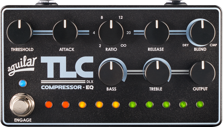 Aguilar TLC Compressor EQ DLX Compressor Bass Pedal | Sweetwater