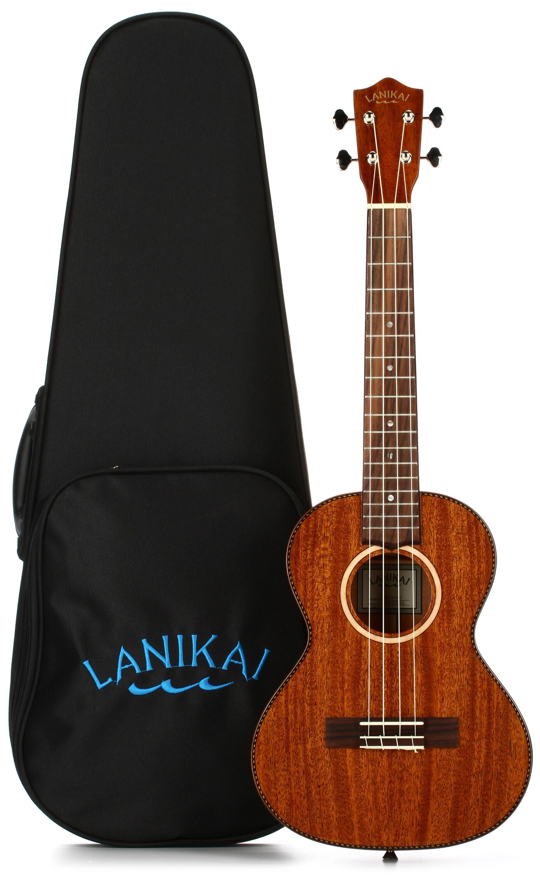 Lanikai MAS-T All Solid Mahogany Ukulele - Tenor | Sweetwater