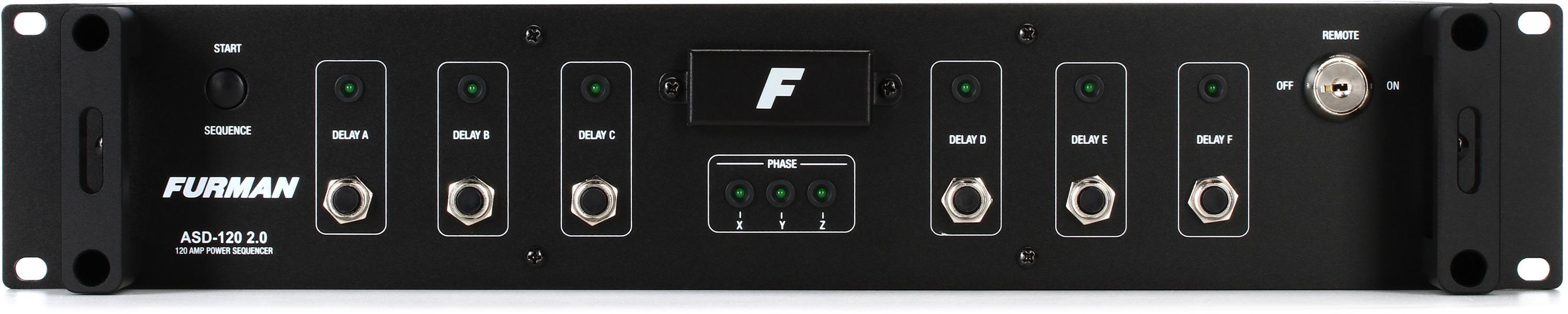 maya様　FURMAN HDS-6 キューシステム　SM58S Furman ASD-120 2.0 6 Circuit Sequencing Power Distribution
