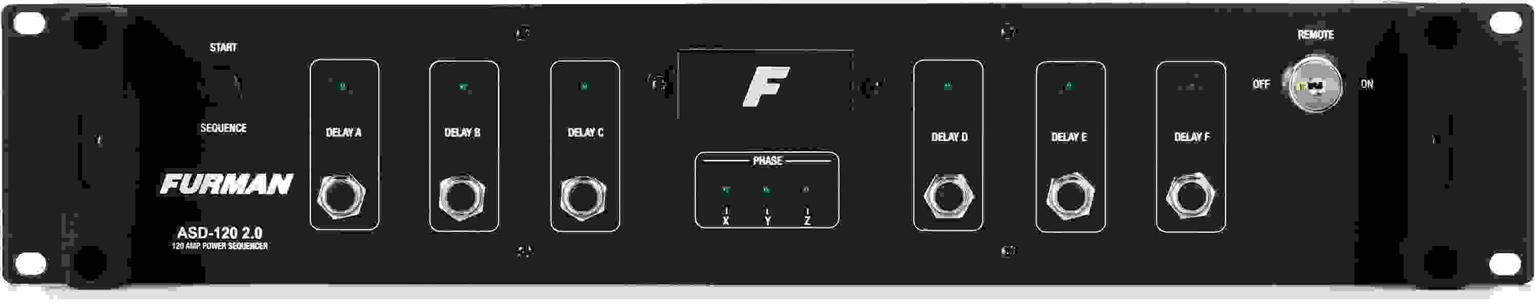 Furman ASD120 2.0 6 Circuit Sequencing Power Distribution Sweetwater