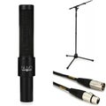 Photo of AEA NUVO N8 Ribbon Microphone Bundle with Stand and Cable