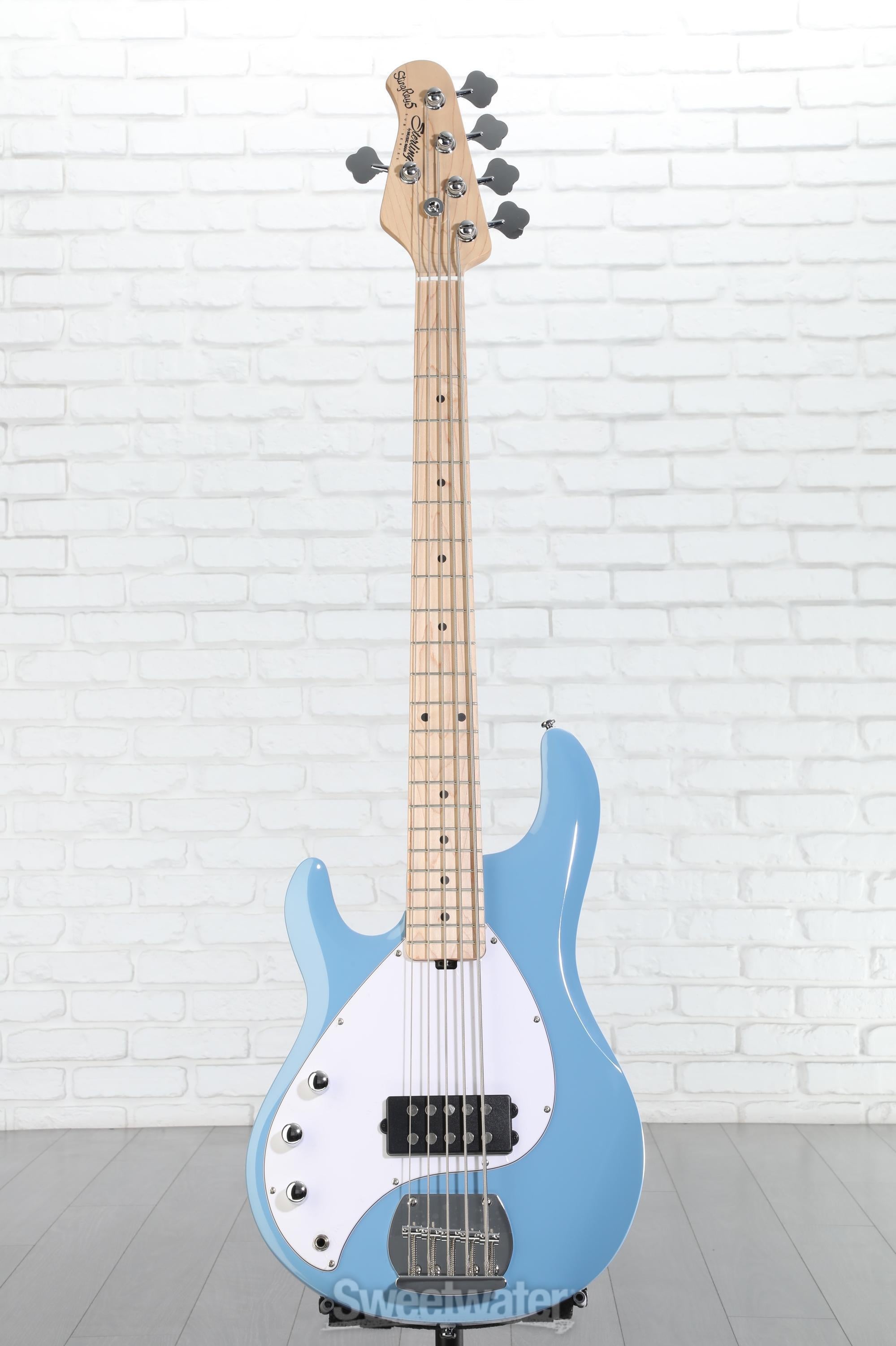 Sterling MUSIC MAN ミュージックマン レフティ ブルー　左 Amazon.com: SUB Series StingRay Left Handed : Musical Instruments