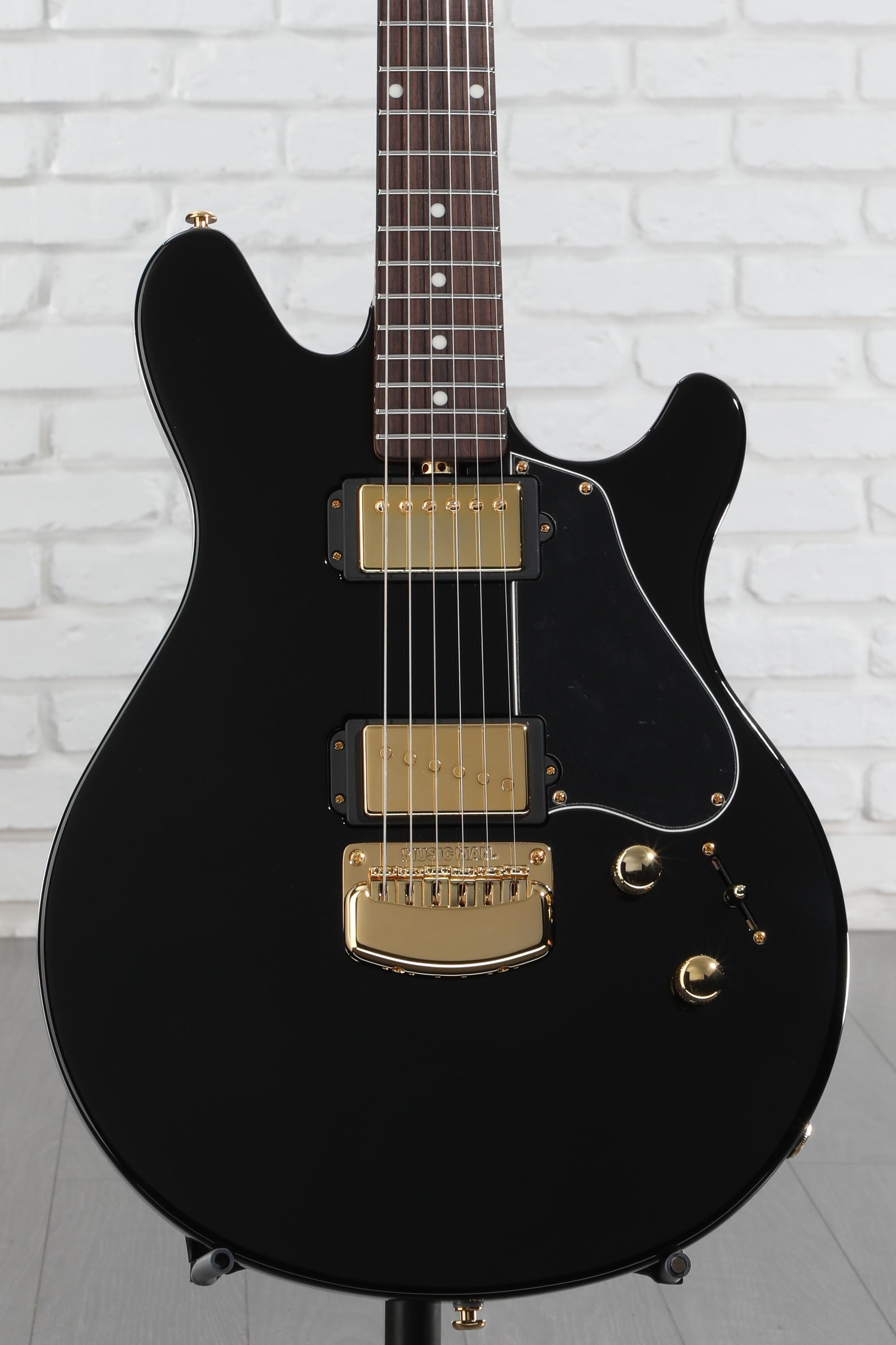 Ernie Ball Music Man Valentine Electric Guitar - Black