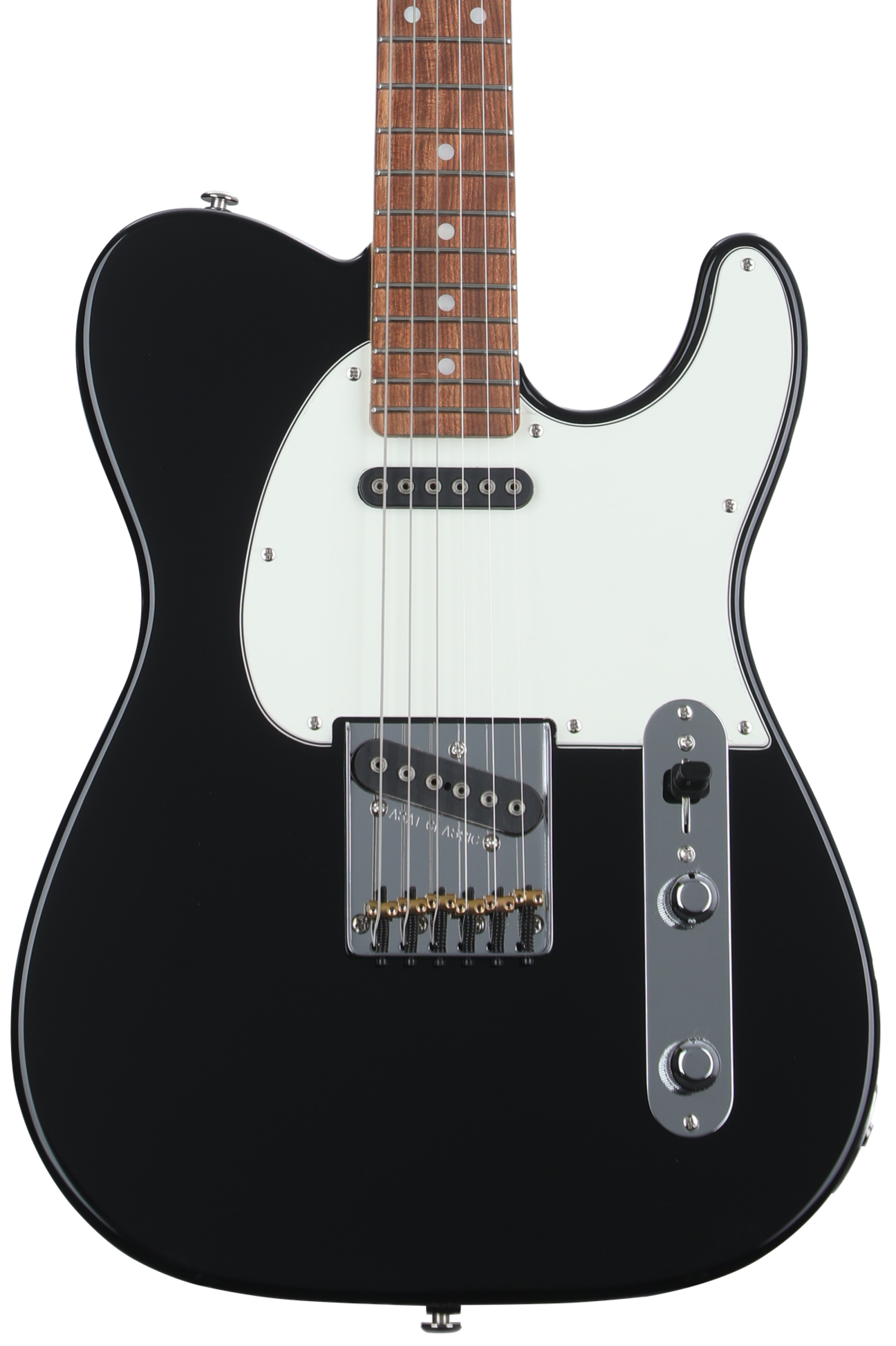 G&L Fullerton Deluxe ASAT Classic Electric Guitar - Jet Black with